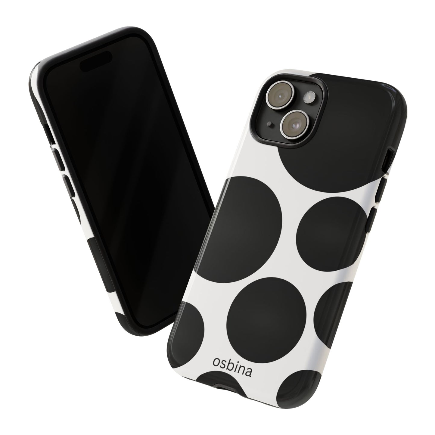 osbina | The Noir Bubbles Phone Case | Modern Muse Collection