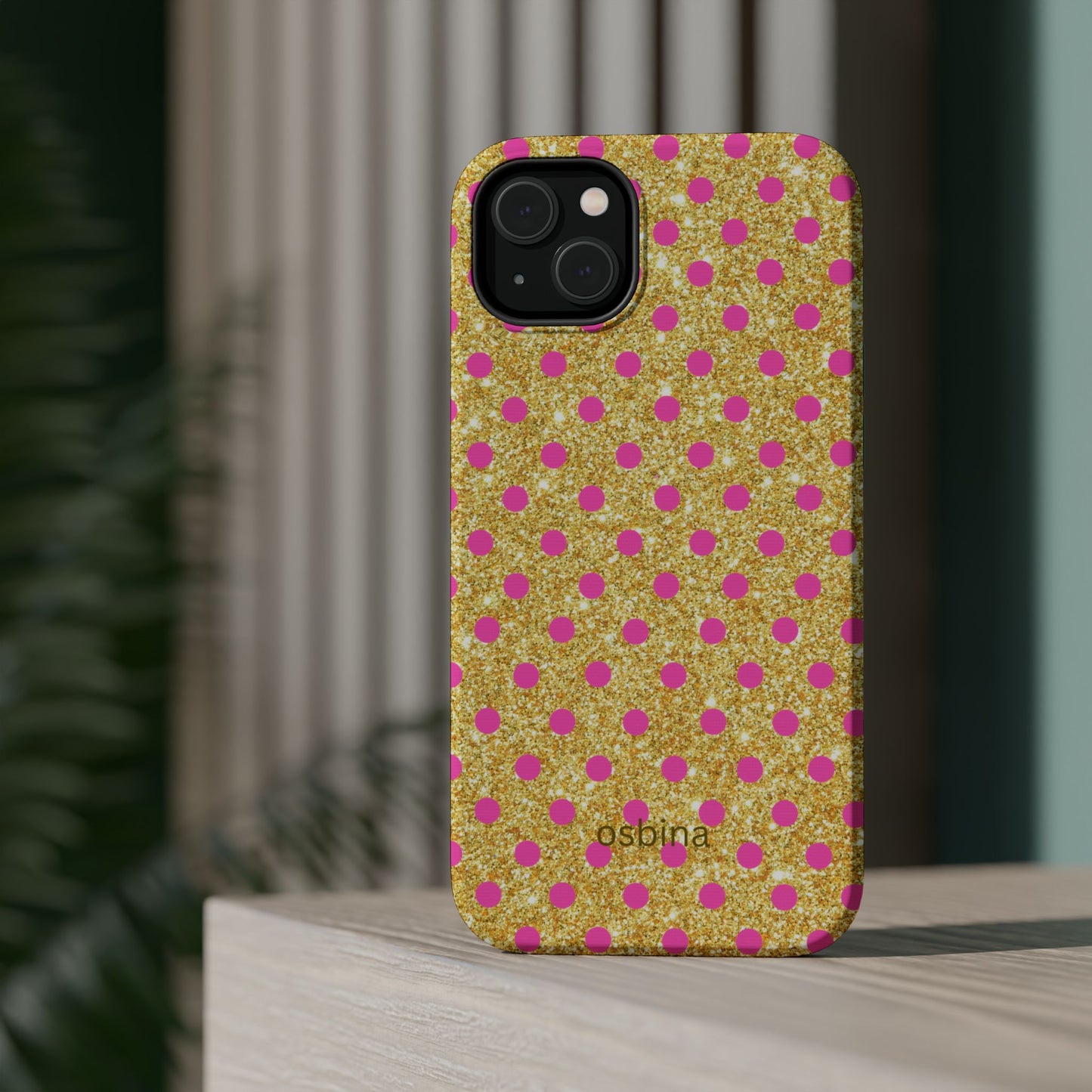 osbina | MagSafe compatible for iPhone | The Elara Phone Case | YAYOU Collection Supporting Shine Like Sable