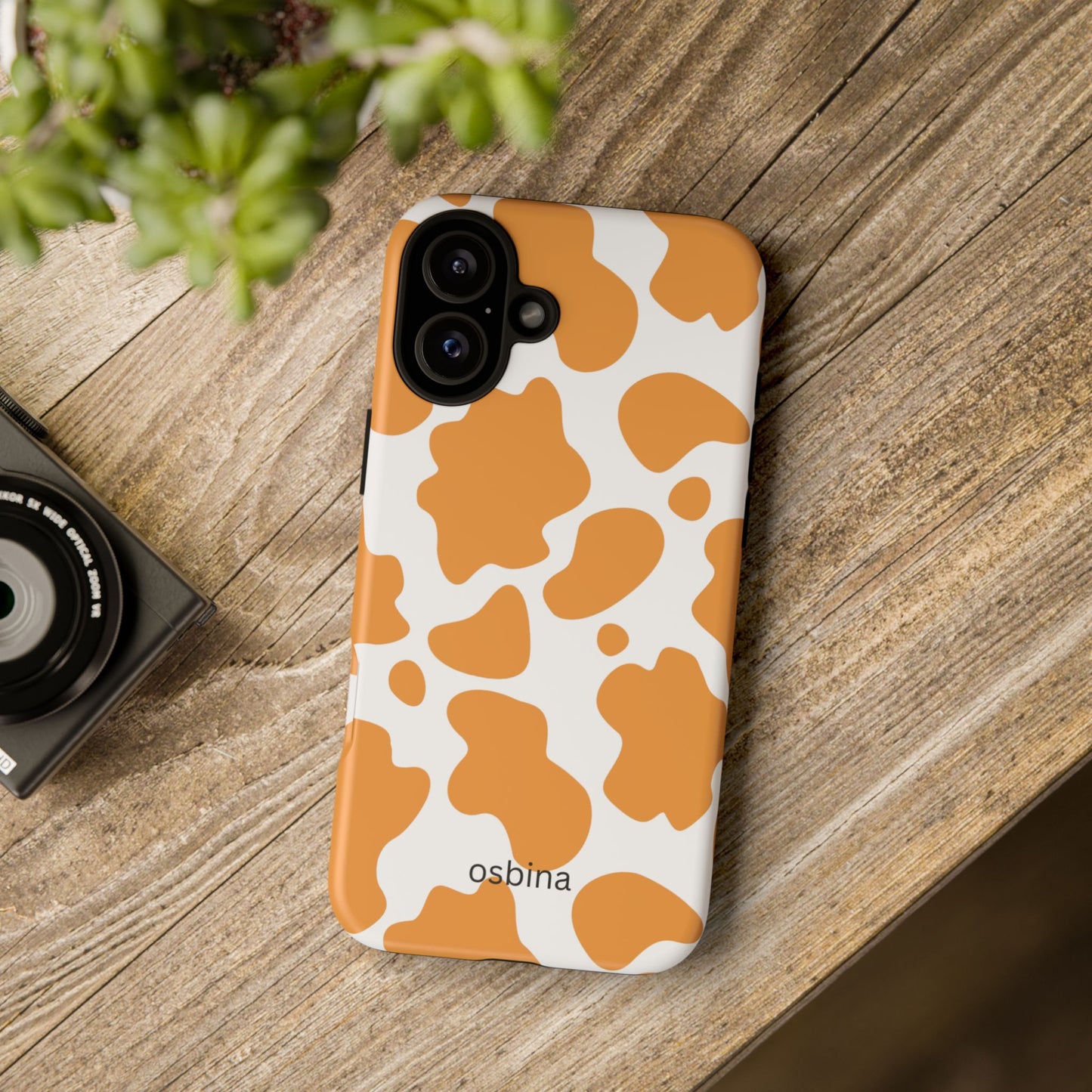 osbina | Holy Cow, It’s Chic — The Orange Cow Print Case | The Season Collective