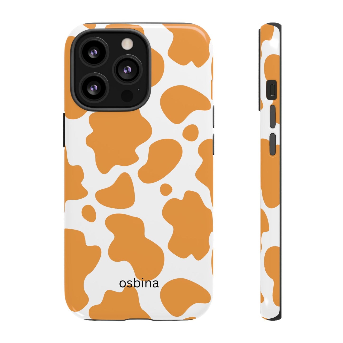osbina | Holy Cow, It’s Chic — The Orange Cow Print Case | The Season Collective