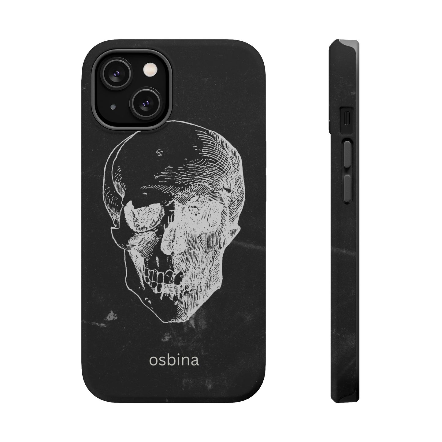 osbina | MagSafe compatible for iPhone | Skull Phone Case | Season Collective Collection