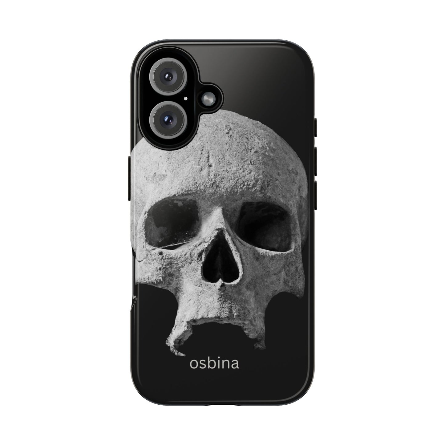 osbina | White Skull Phone Case | Season Collective Collection