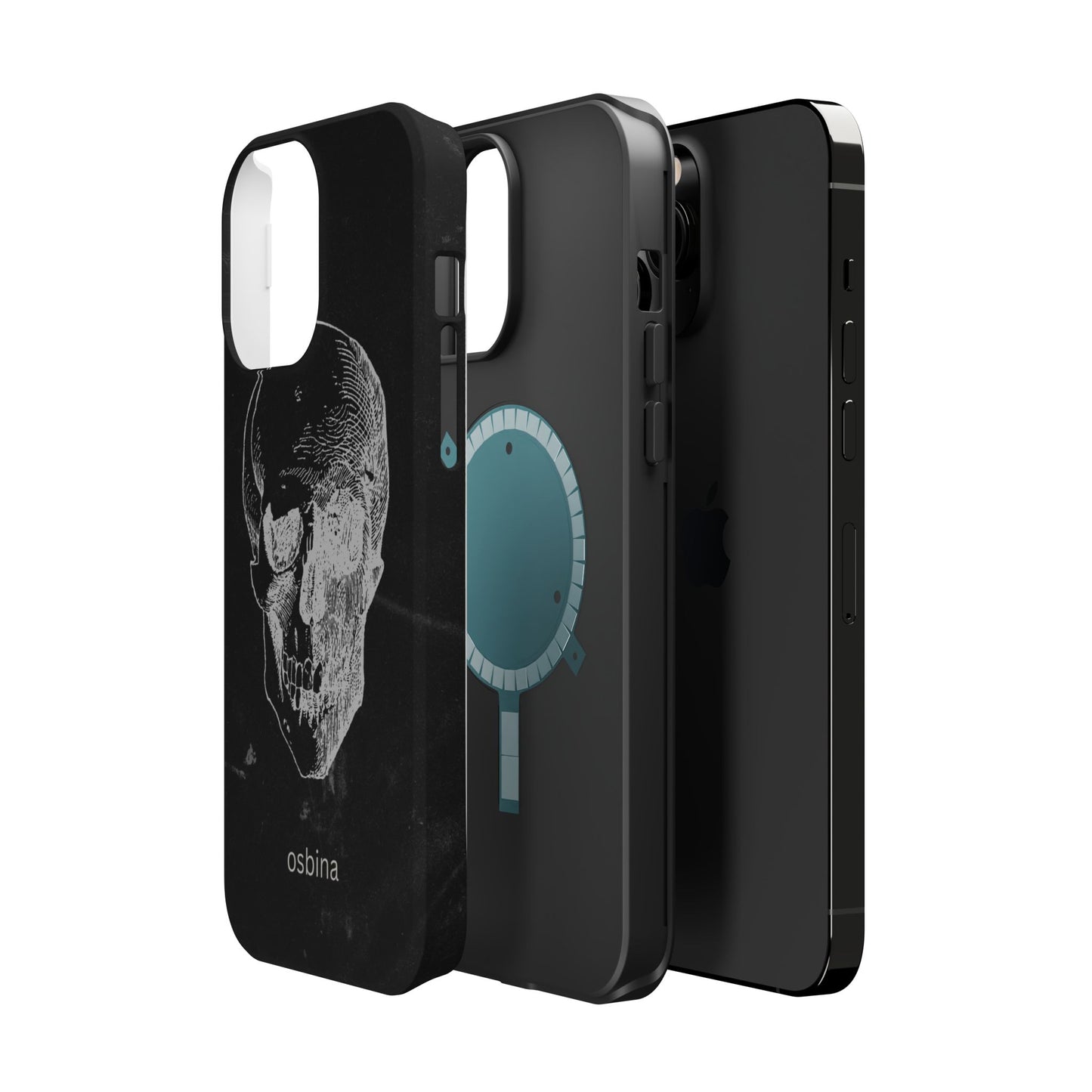 osbina | MagSafe compatible for iPhone | Skull Phone Case | Season Collective Collection