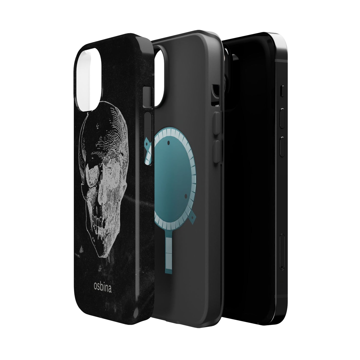 osbina | MagSafe compatible for iPhone | Skull Phone Case | Season Collective Collection