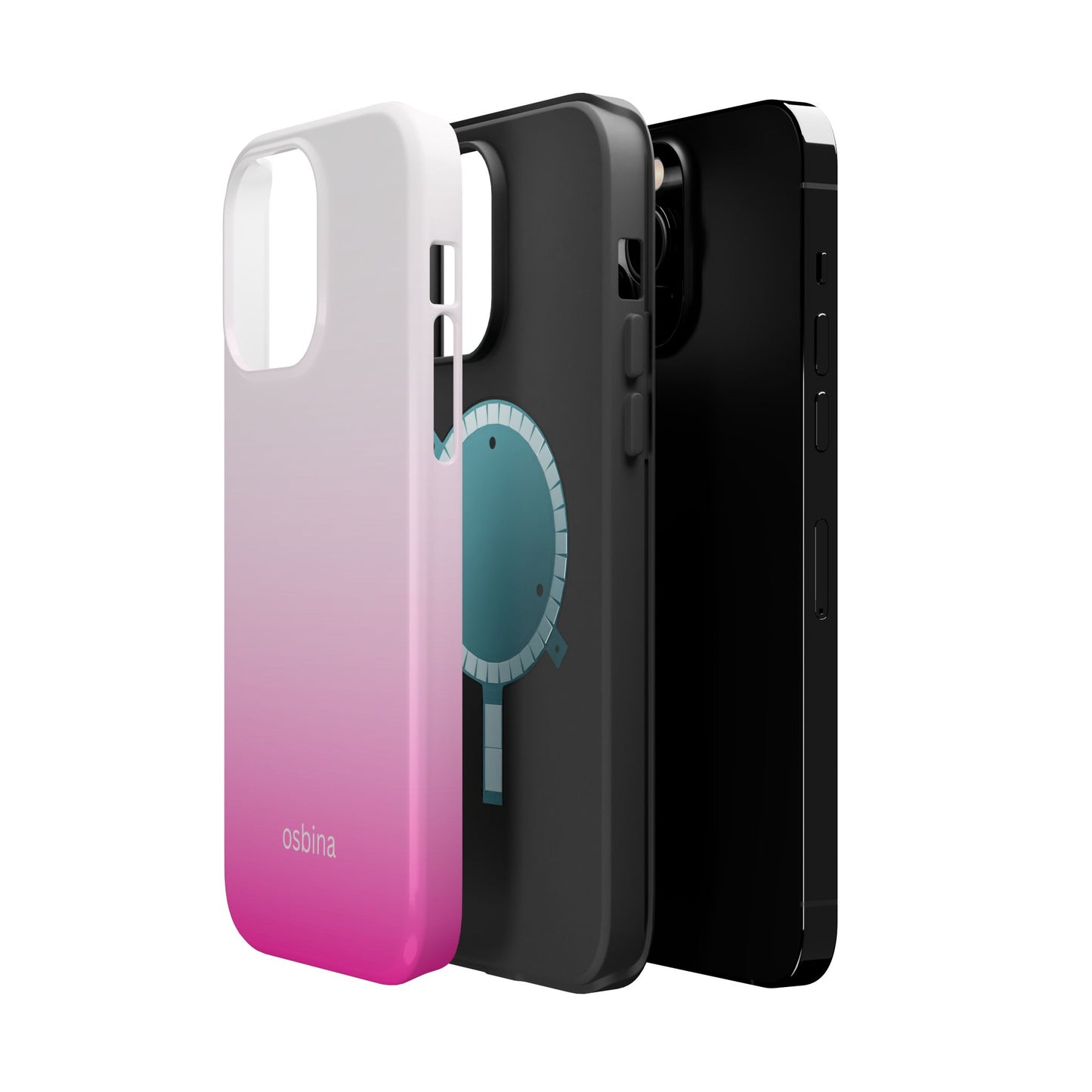 osbina | MagSafe compatible for iPhone | The Radiant Ombre Case | YAYOU Collection Supporting Shine Like Sable