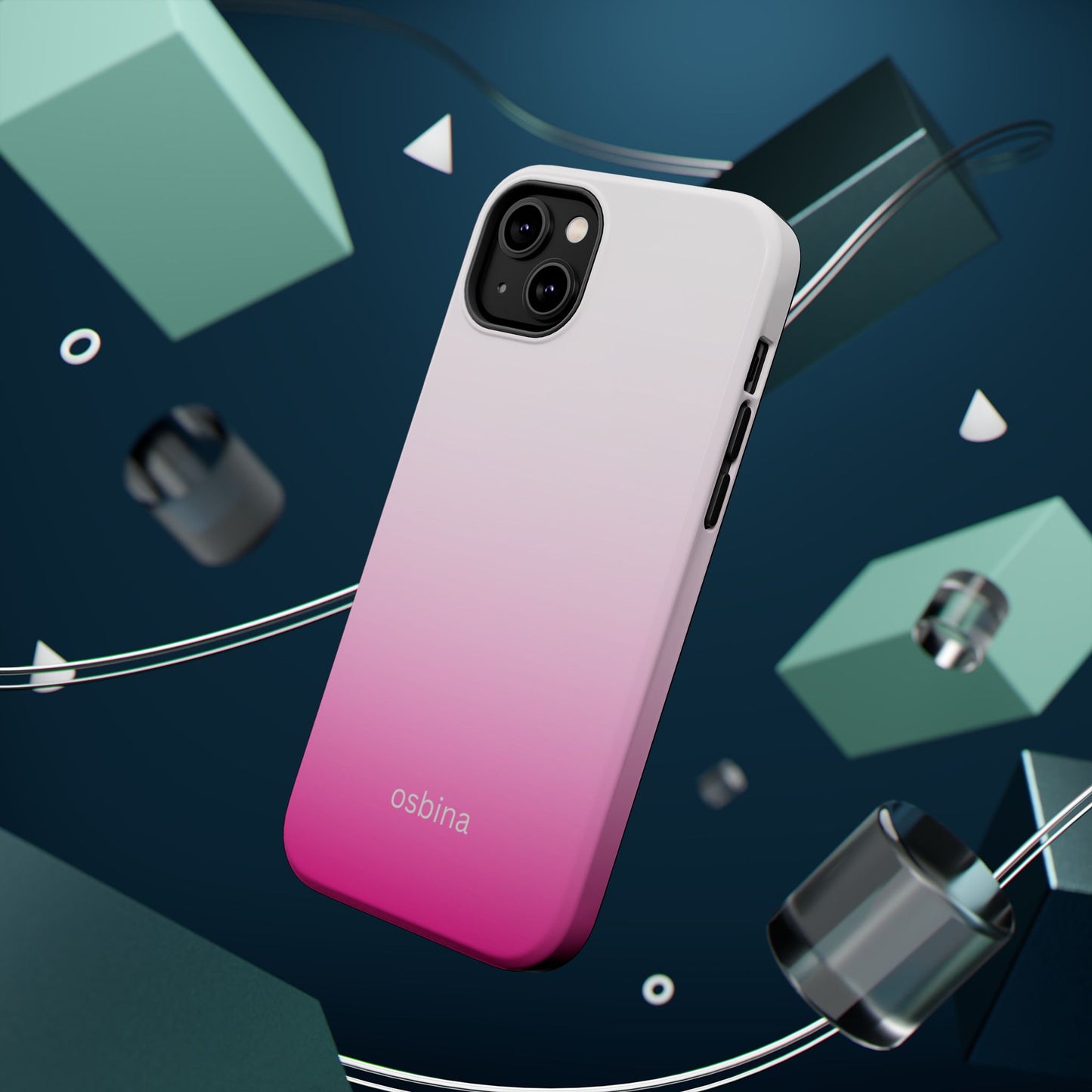 osbina | MagSafe compatible for iPhone | The Radiant Ombre Case | YAYOU Collection Supporting Shine Like Sable