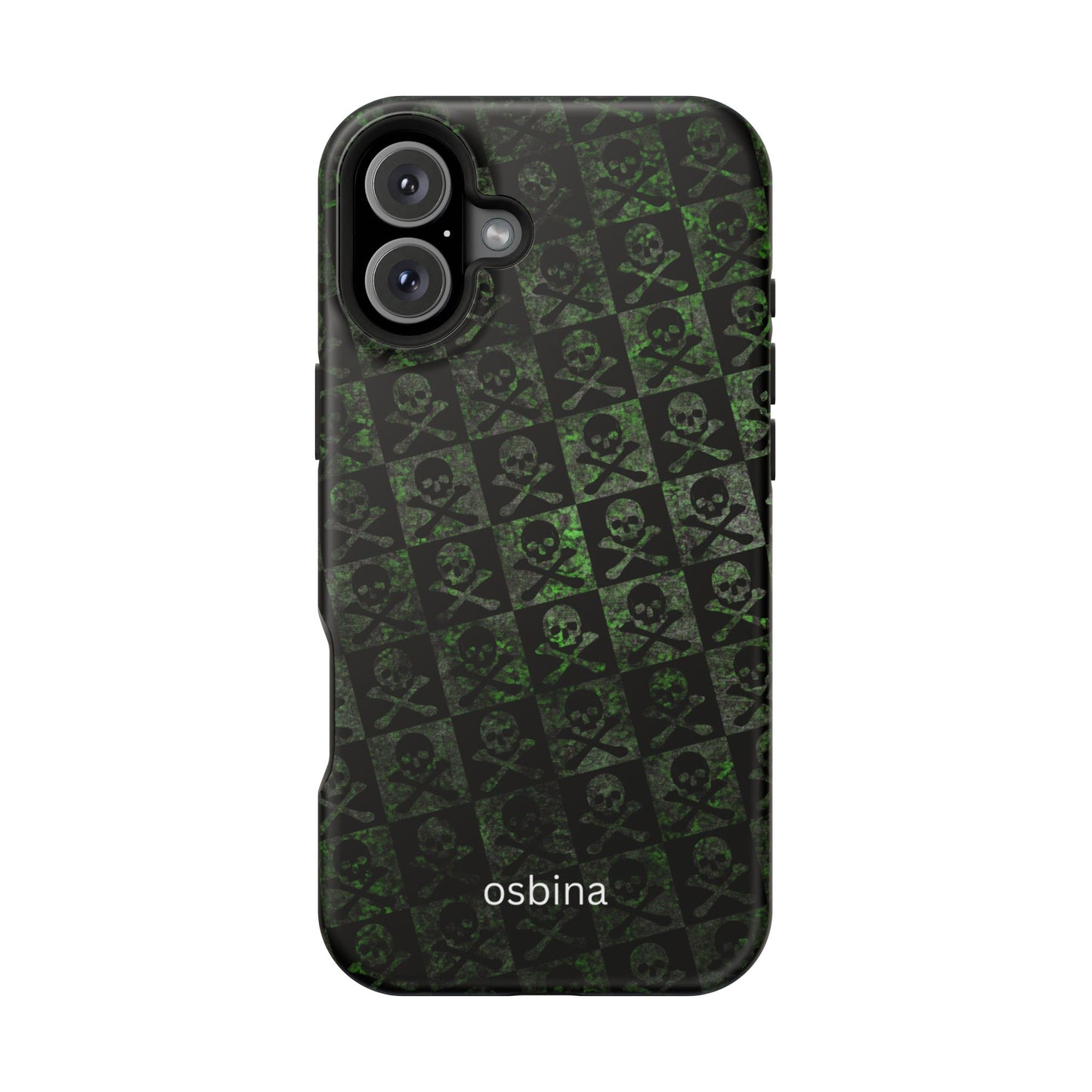 osbina | MagSafe compatible for iPhone | Skull & Crossbones Phone Case | Season Collective Collection
