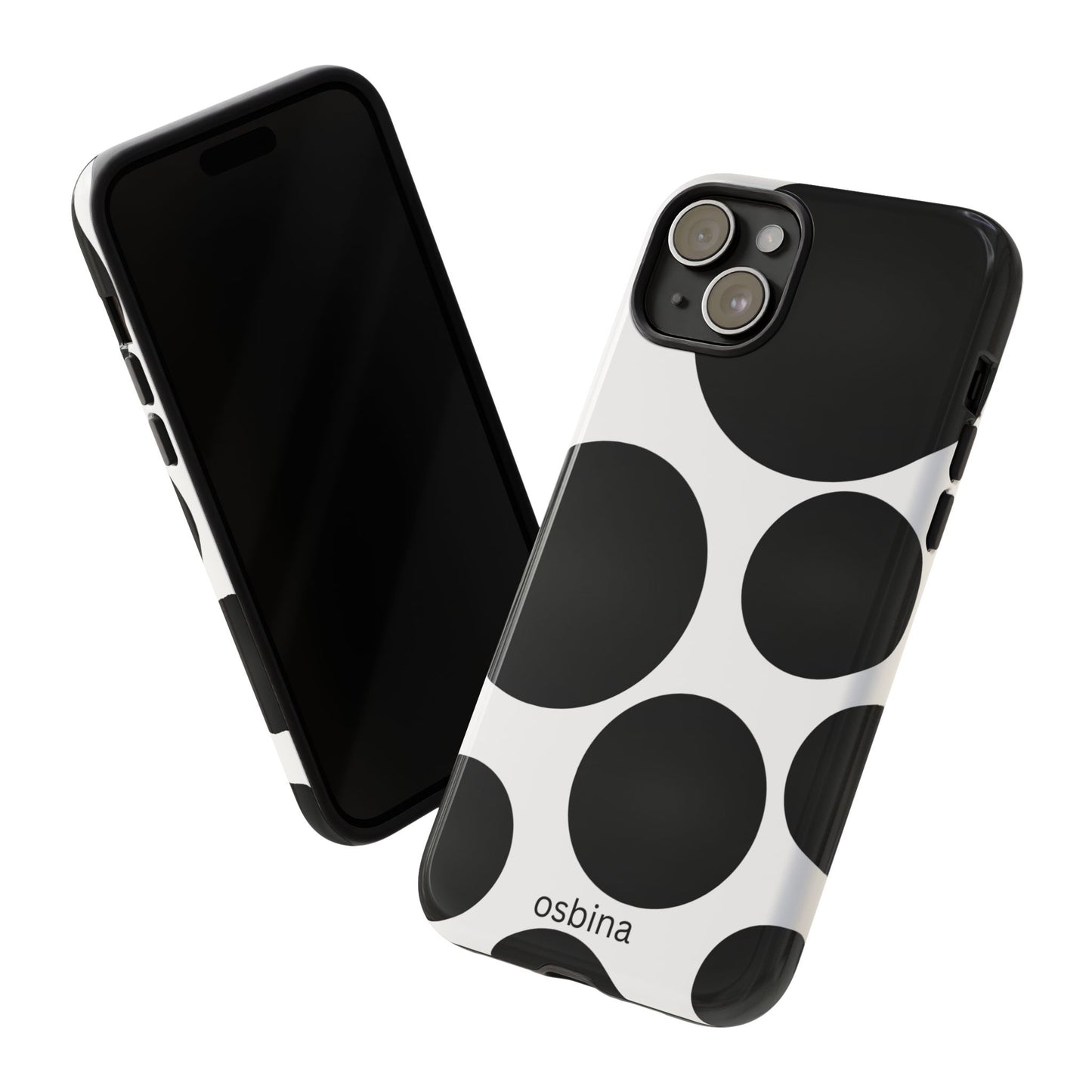 osbina | The Noir Bubbles Phone Case | Modern Muse Collection