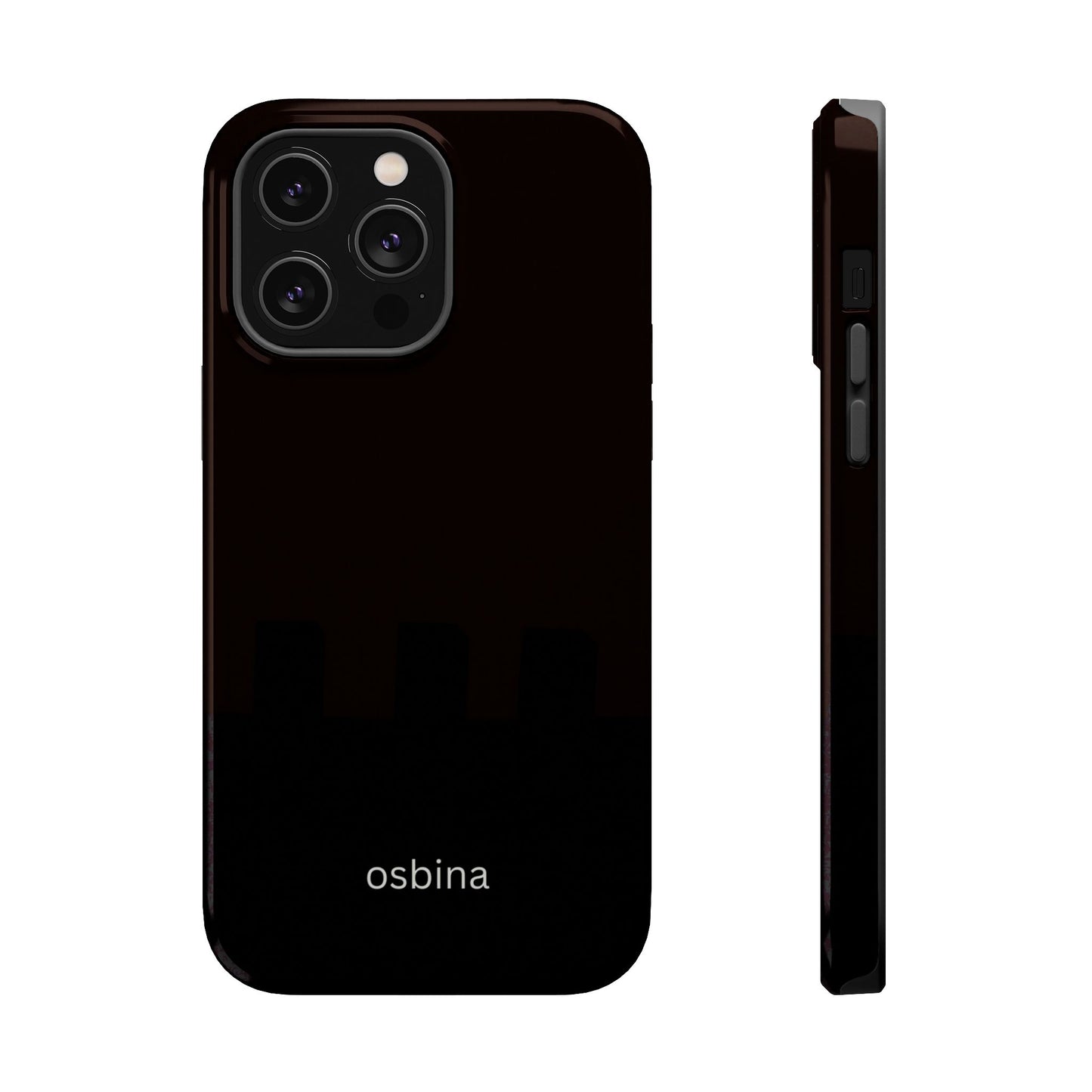 osbina | MagSafe compatible for iPhone | The Onyx Phone Case | Modern Man Collection
