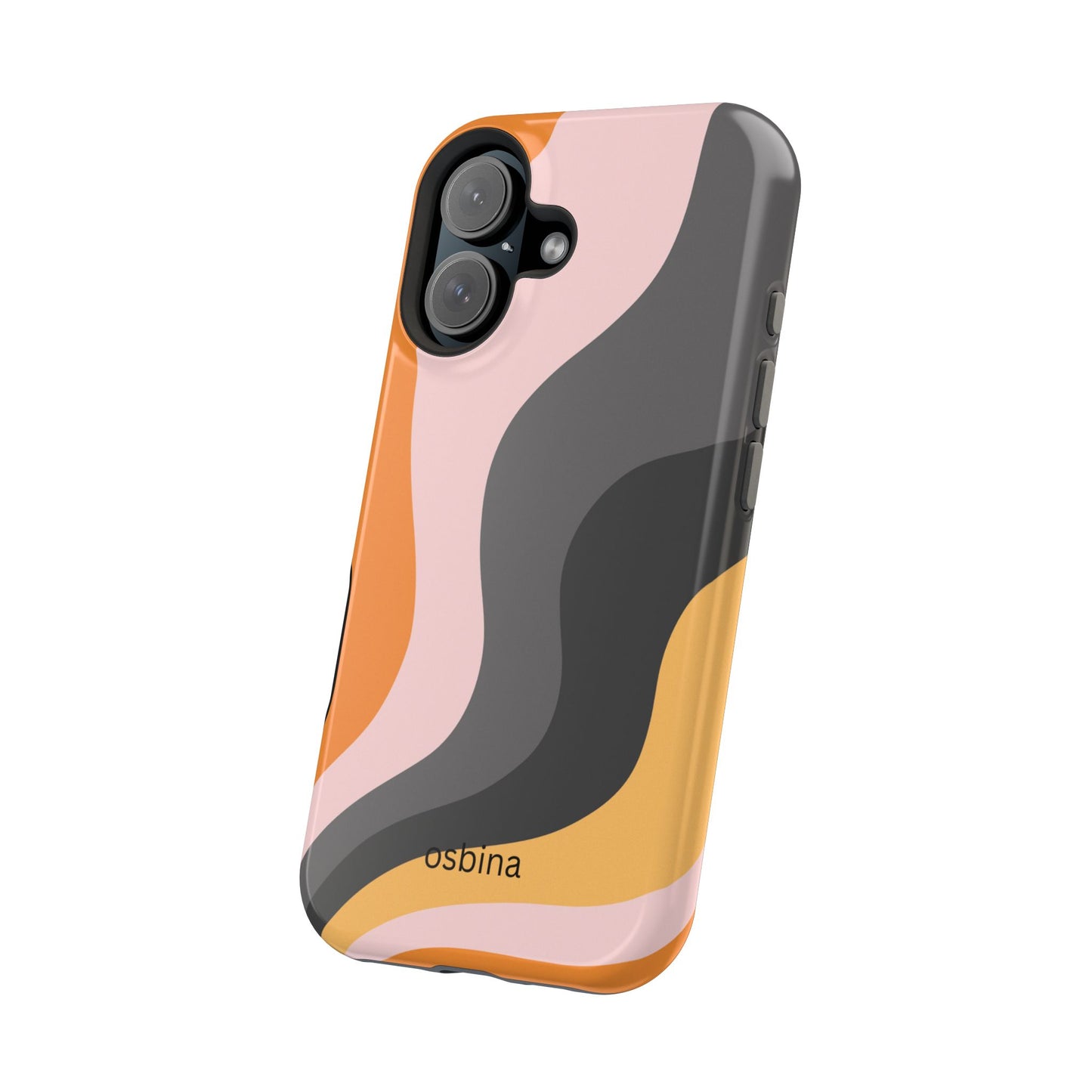 osbina | MagSafe Compatible for iPhone | The Case That Says “Fall, But Make It Fashion” | Retro Swirl Edition | The Season Collective