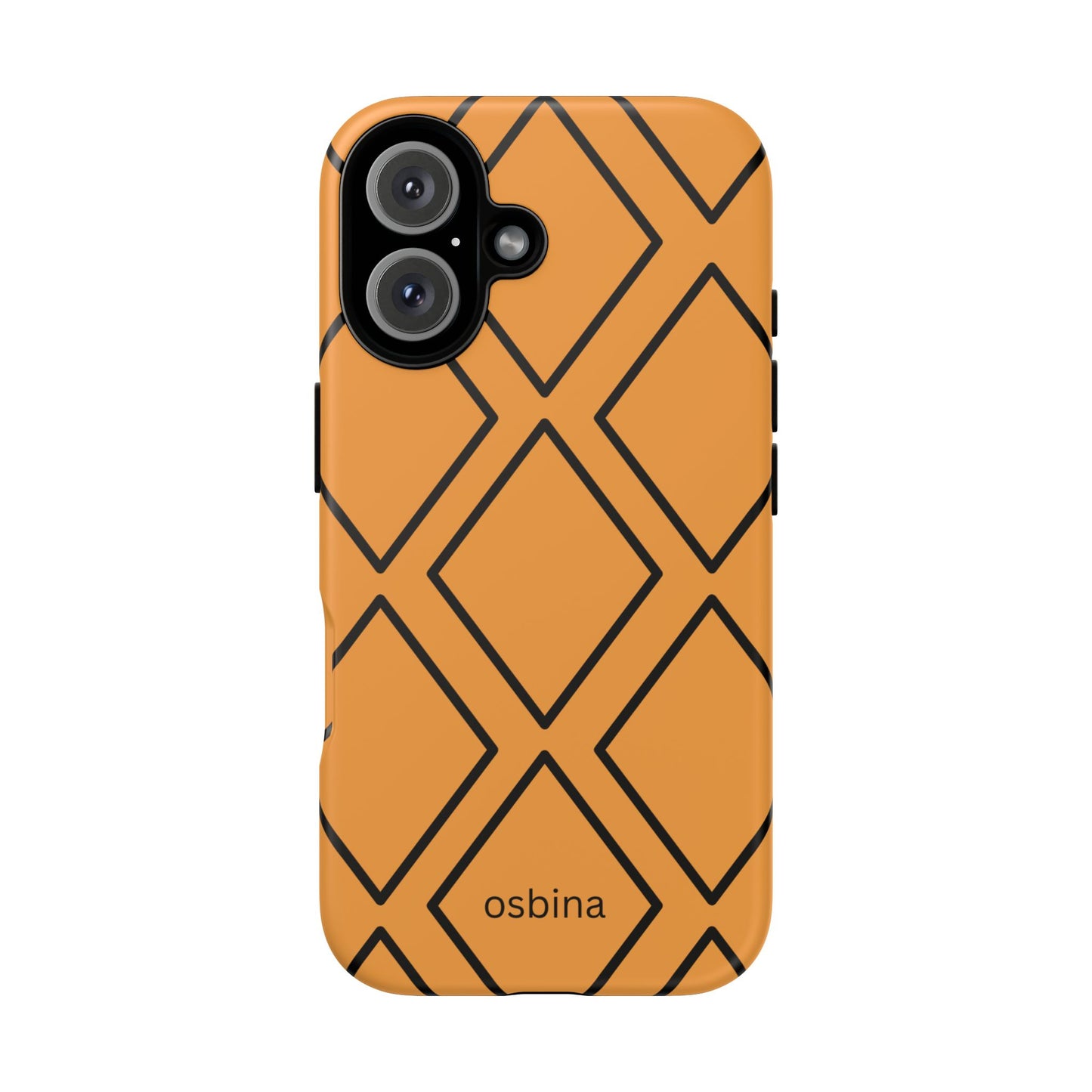osbina | Diamonds Are Your Phone’s Best Friend — The Orange + Black Diamond Case | The Season Collective