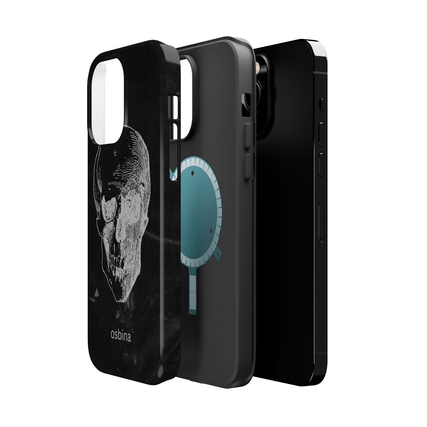osbina | MagSafe compatible for iPhone | Skull Phone Case | Season Collective Collection