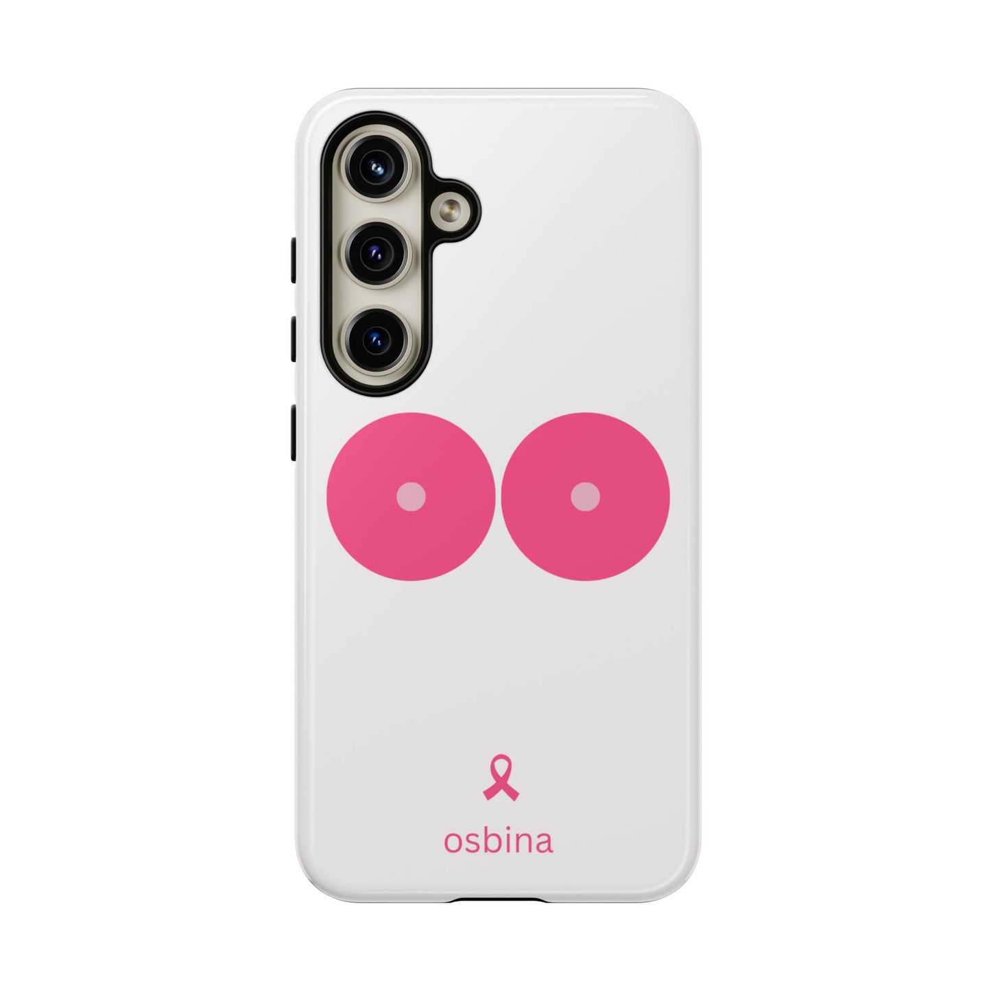 osbina | Limited Edition The Check Your Tatas Case in Light Pink + Soft Pink + Hot Pink | The Pink October Collection | Inspired By