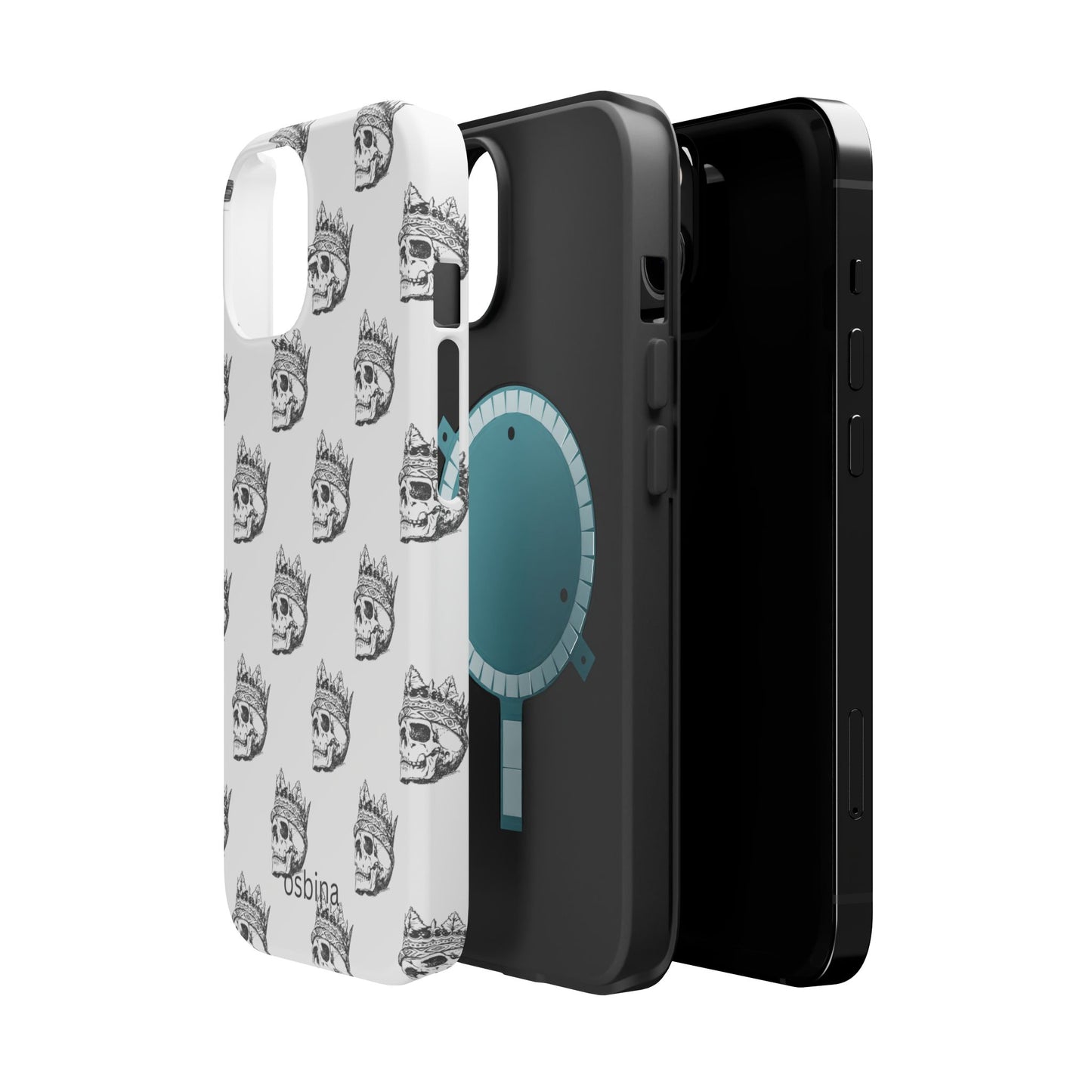 osbina | MagSafe compatible for iPhone | Skulls Royale Phone Case | Season Collective Collection