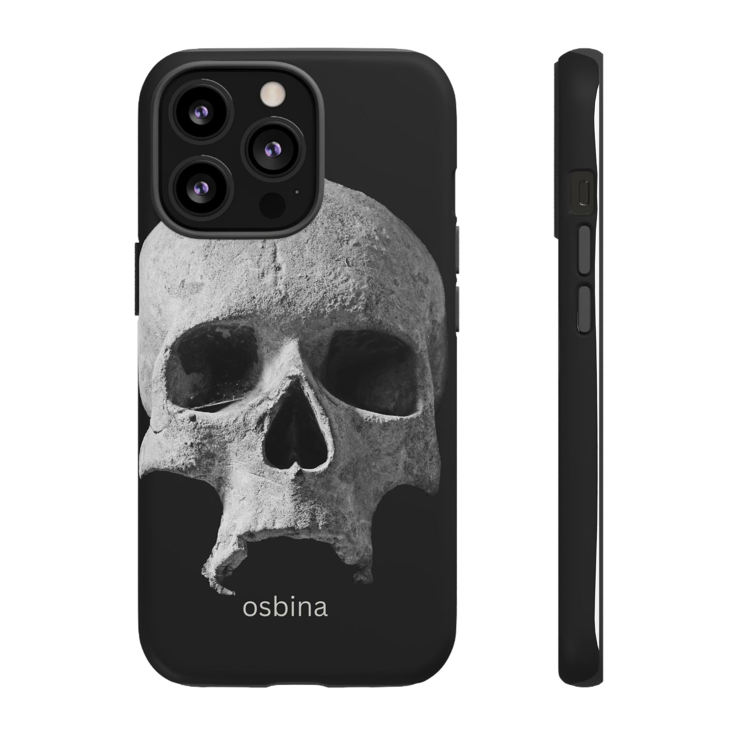 osbina | White Skull Phone Case | Season Collective Collection