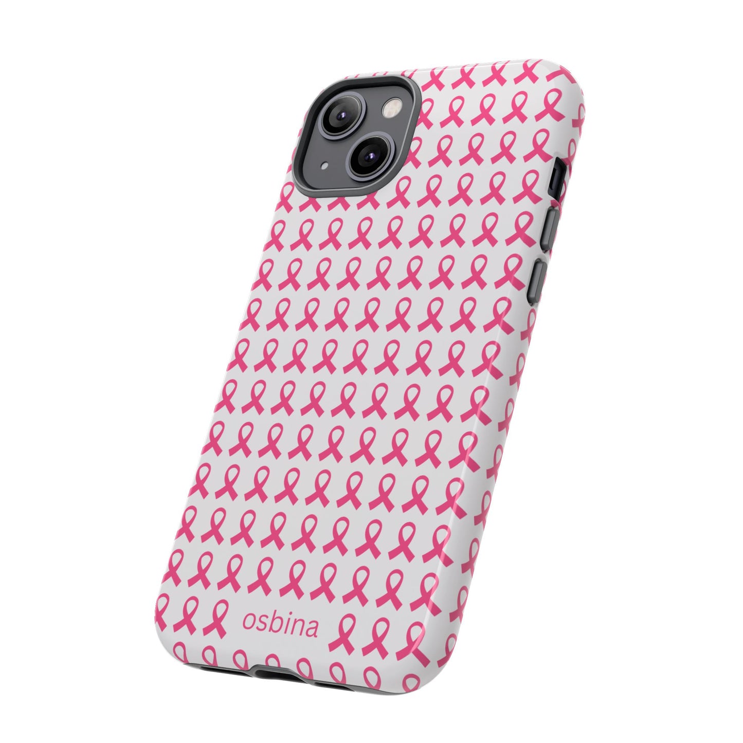 osbina | Limited Edition The Side by Side Pink Ribbon Case in Light Pink + Soft Pink + Hot Pink | The Pink October Collection | Inspired By