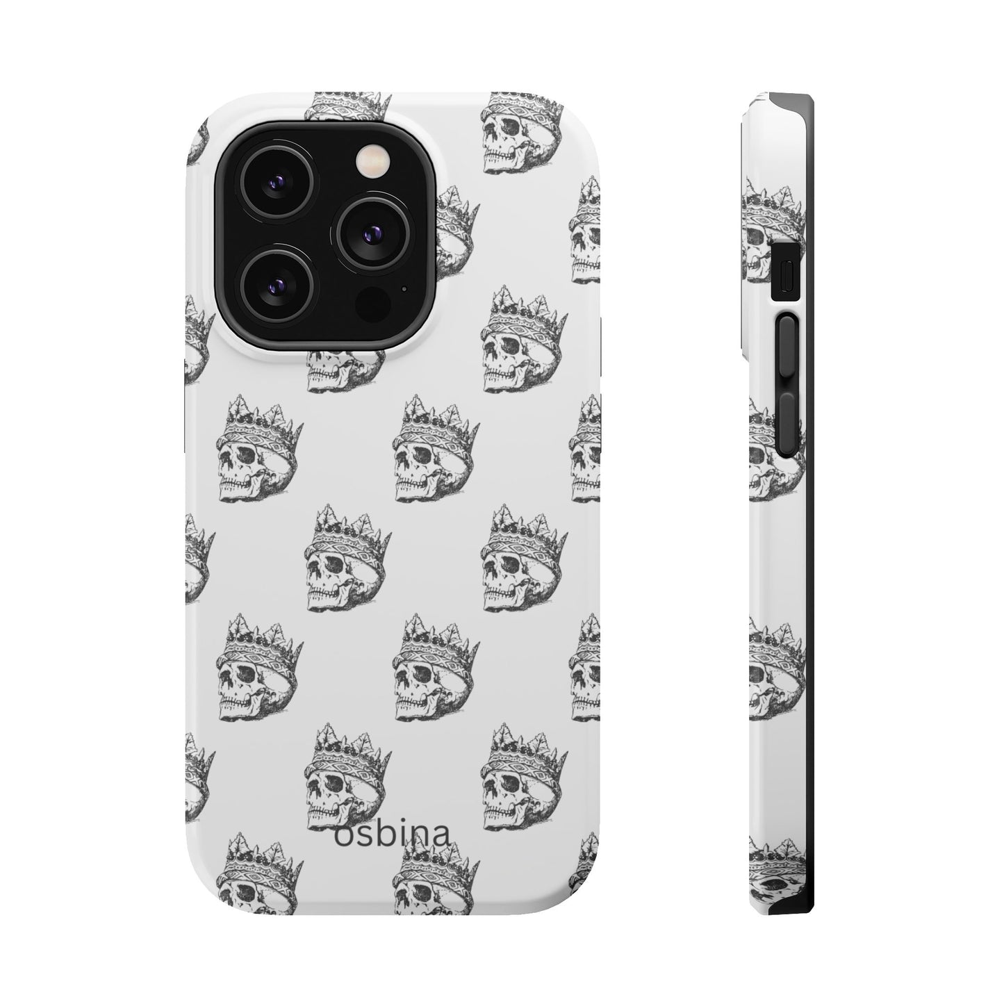 osbina | MagSafe compatible for iPhone | Skulls Royale Phone Case | Season Collective Collection