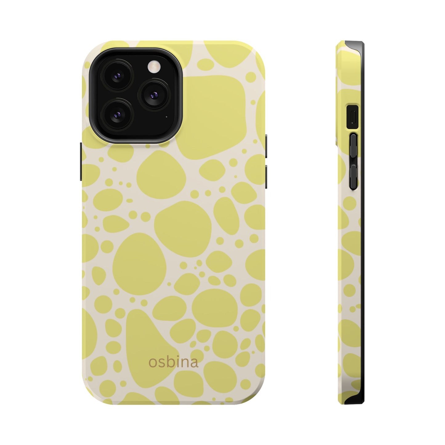 osbina | MagSafe compatible for iPhone | The Chartreuse Mirage Phone Case | Color Edit Collection