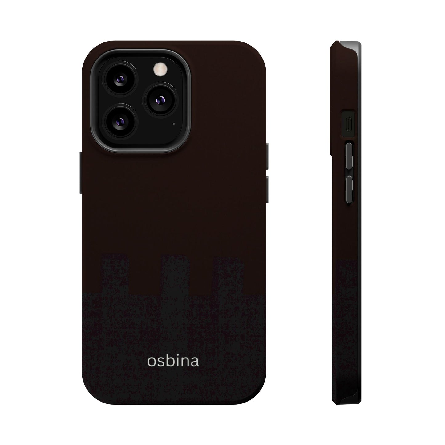 osbina | MagSafe compatible for iPhone | The Onyx Phone Case | Modern Man Collection