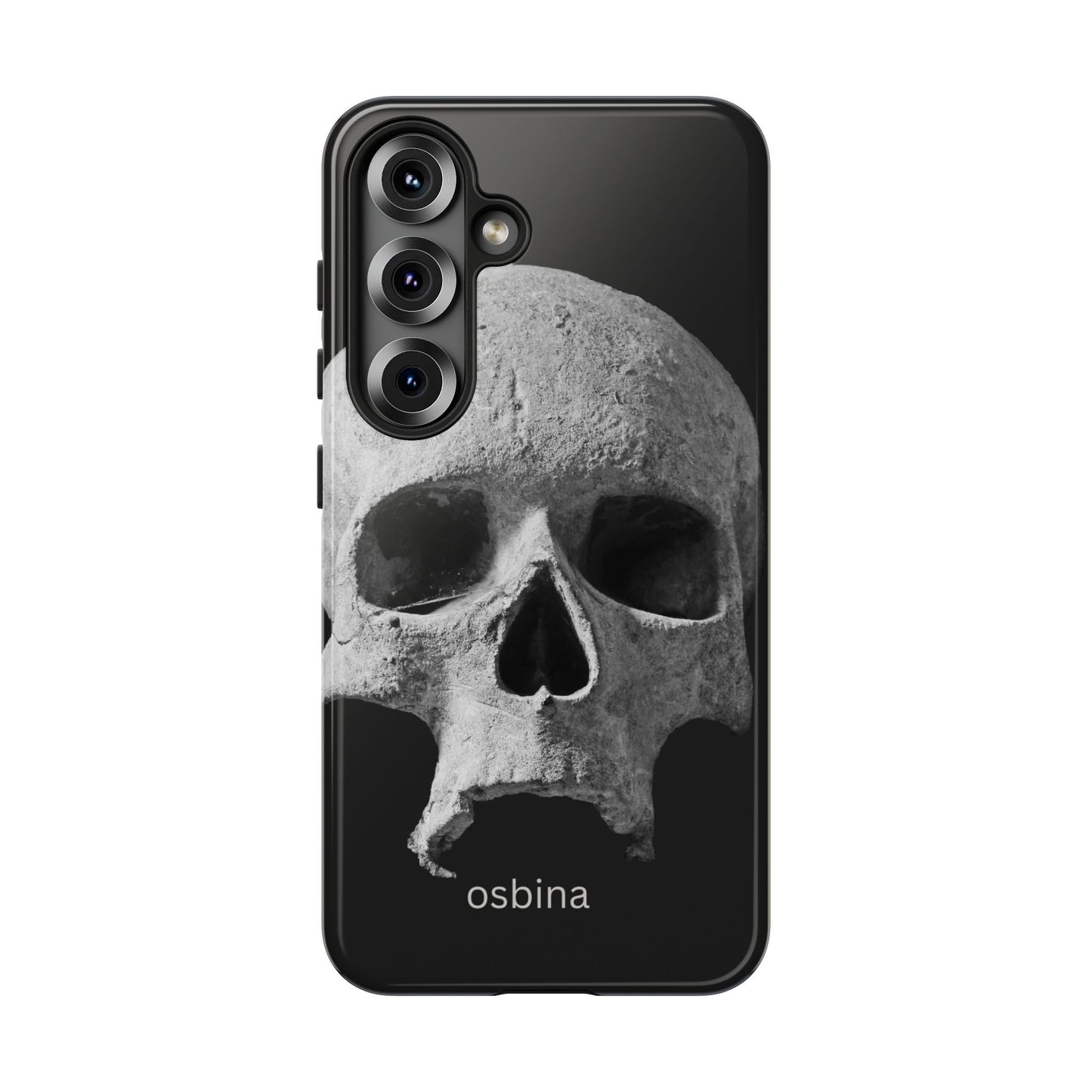 osbina | White Skull Phone Case | Season Collective Collection