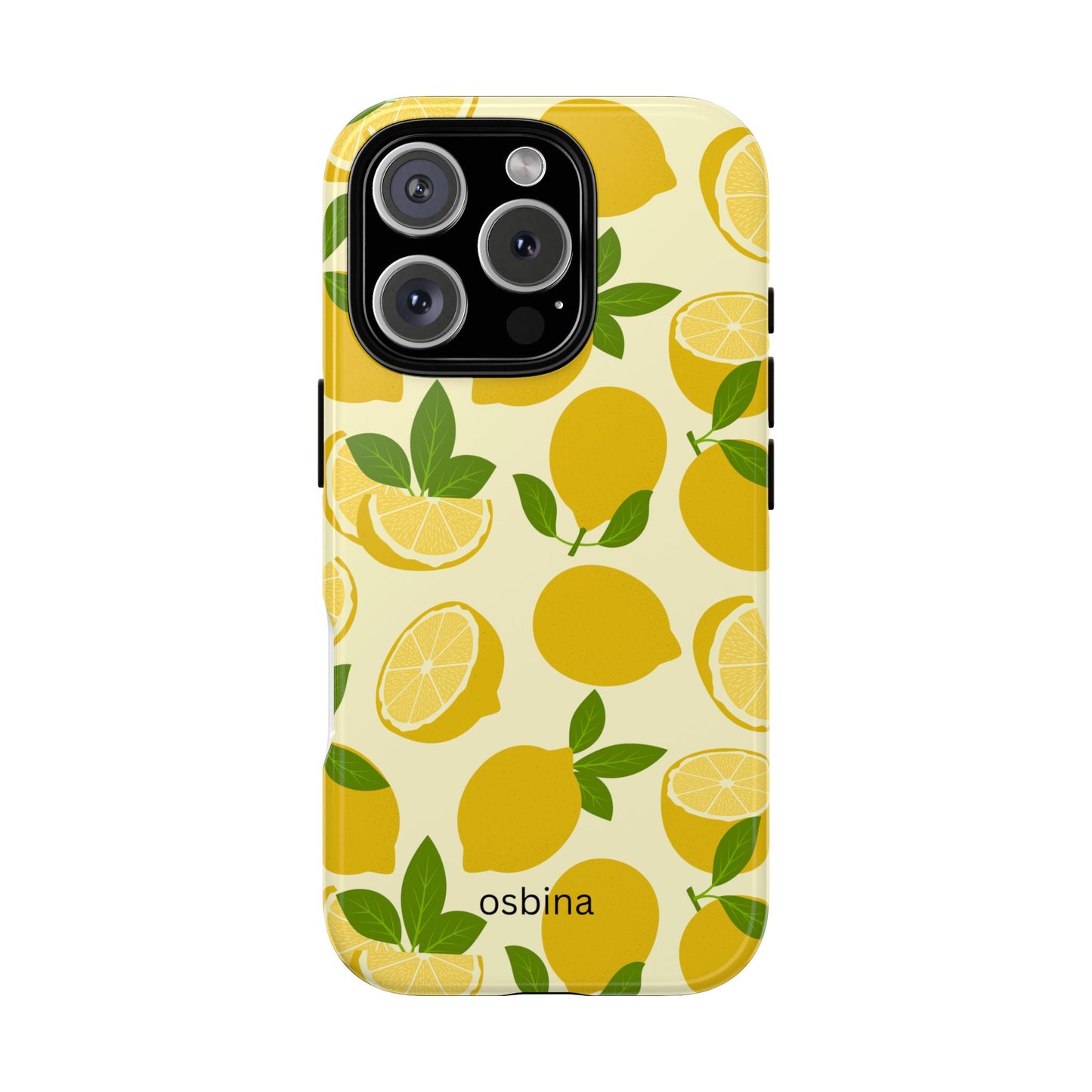 osbina | Limoncello Lemon Phone Case | Modern Muse Collection