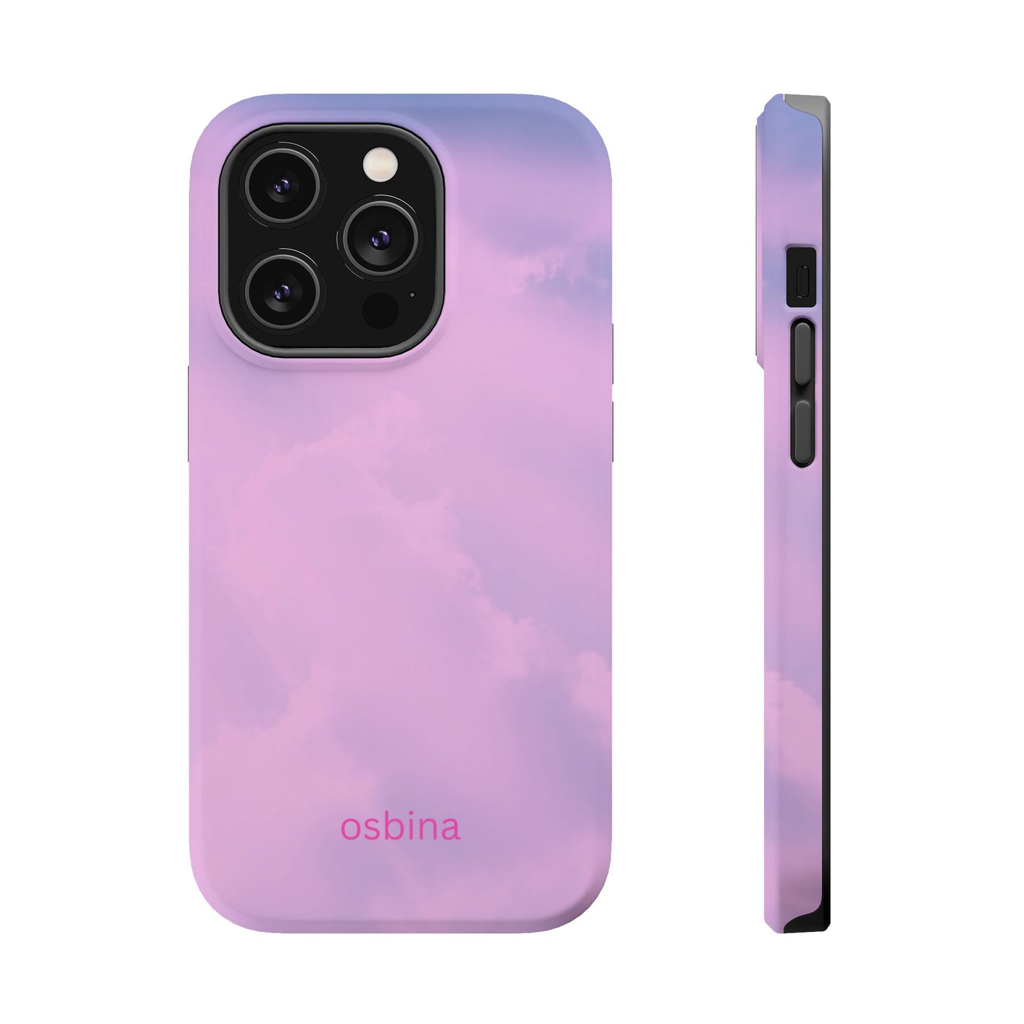 osbina | MagSafe compatible for iPhone | The Rosy Skies Case | YAYOU Collection Supporting Shine Like Sable