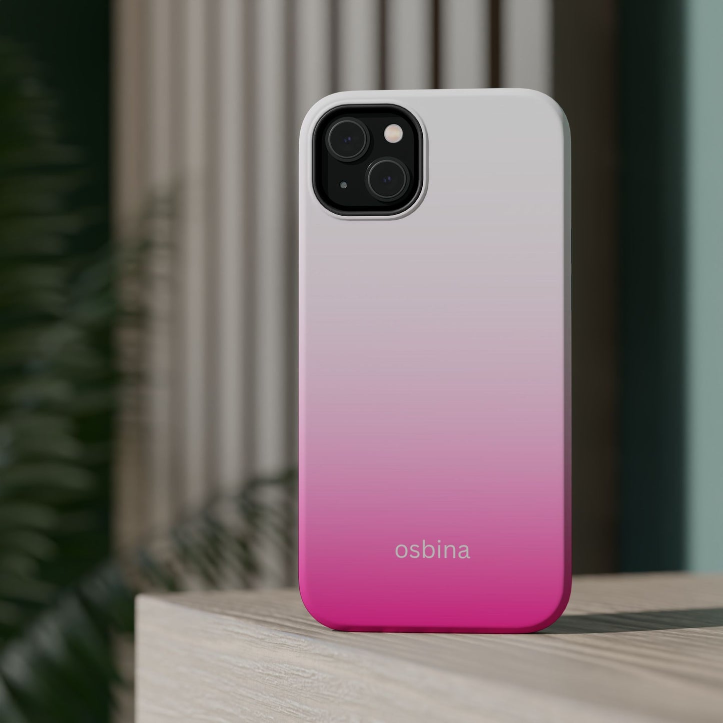 osbina | MagSafe compatible for iPhone | The Radiant Ombre Case | YAYOU Collection Supporting Shine Like Sable