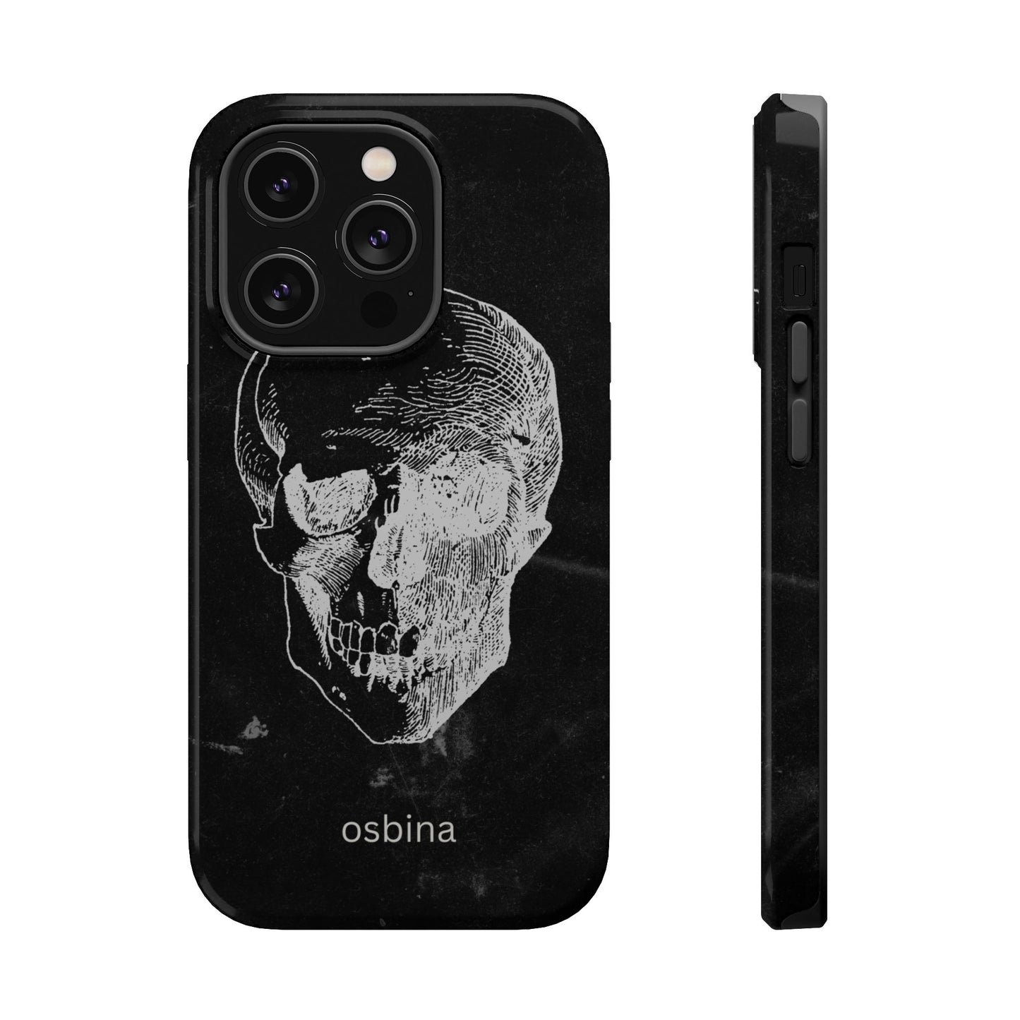 osbina | MagSafe compatible for iPhone | Skull Phone Case | Season Collective Collection