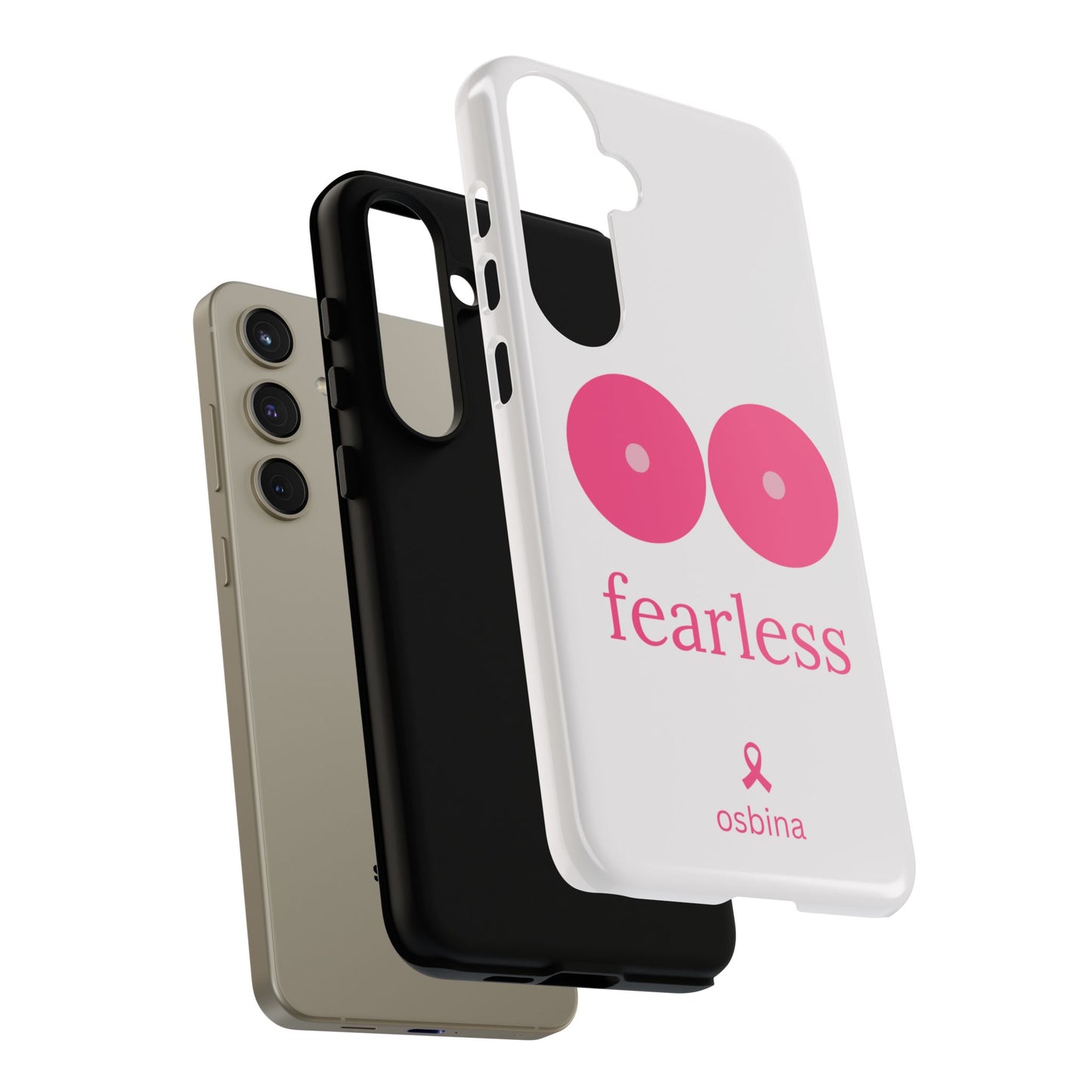 osbina | Limited Edition The Fearless Tatas Case in Light Pink + Soft Pink + Hot Pink | The Pink October Collection | Inspired By