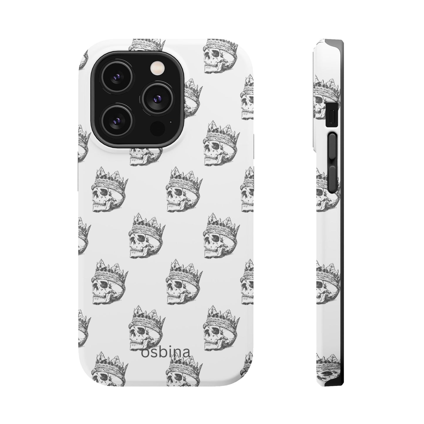 osbina | MagSafe compatible for iPhone | Skulls Royale Phone Case | Season Collective Collection