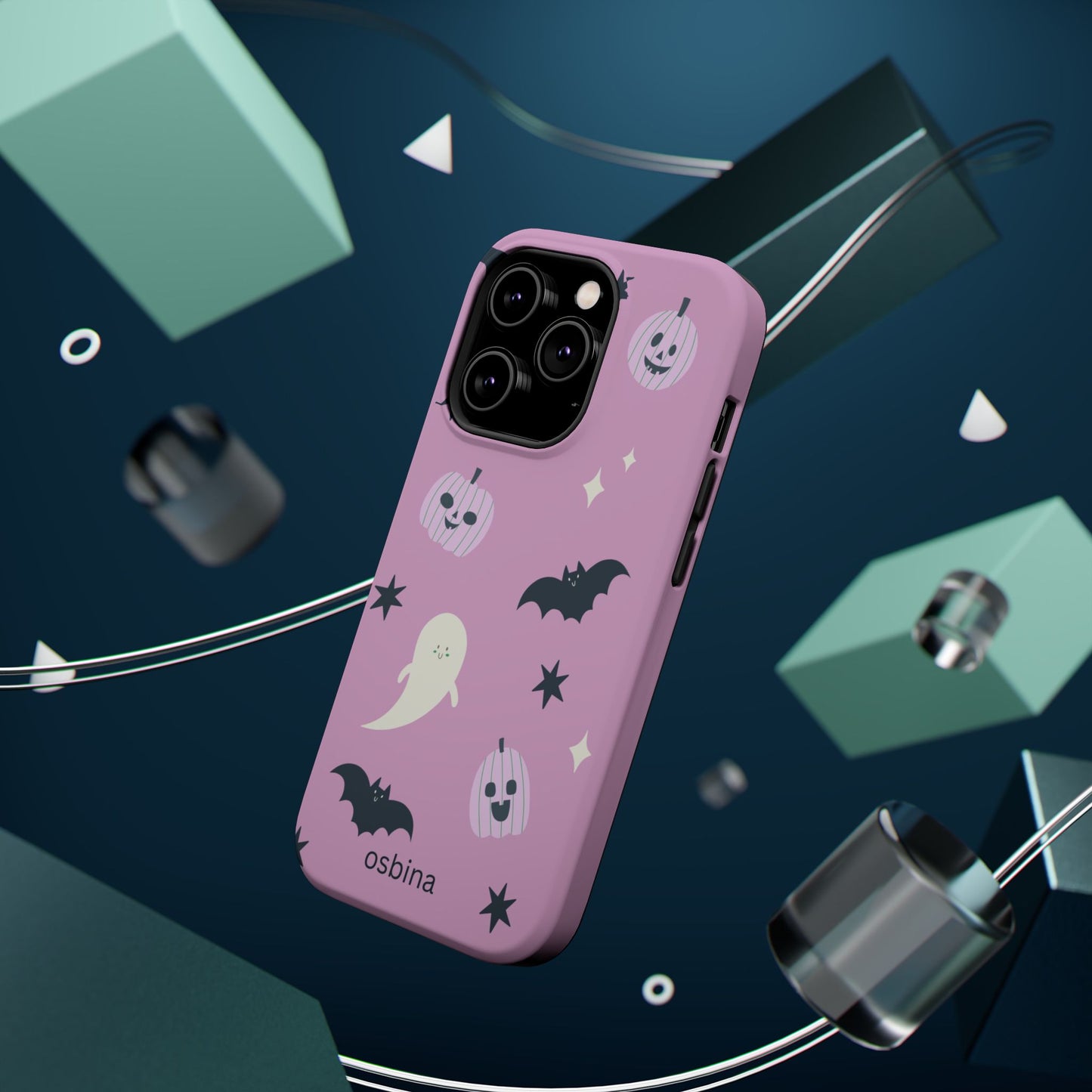osbina | MagSafe compatible for iPhone | Blush Bewitched Limited Edition Spooky Chic Phone Case | Season Collective Collection