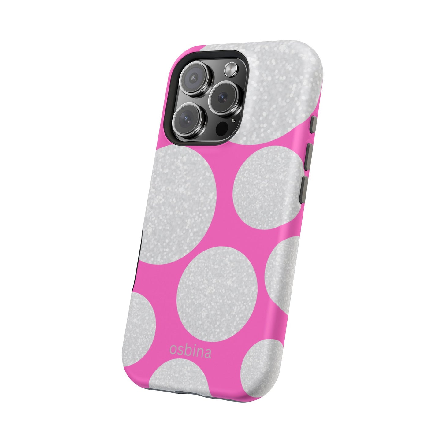 osbina | MagSafe compatible for iPhone | The Sparkling Bubbles Case | YAYOU Collection Supporting Shine Like Sable