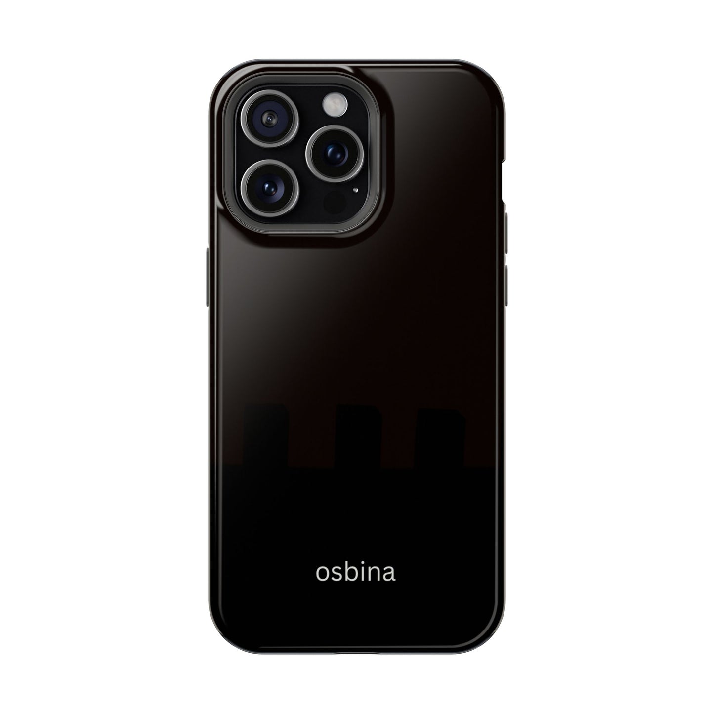 osbina | MagSafe compatible for iPhone | The Onyx Phone Case | Modern Man Collection