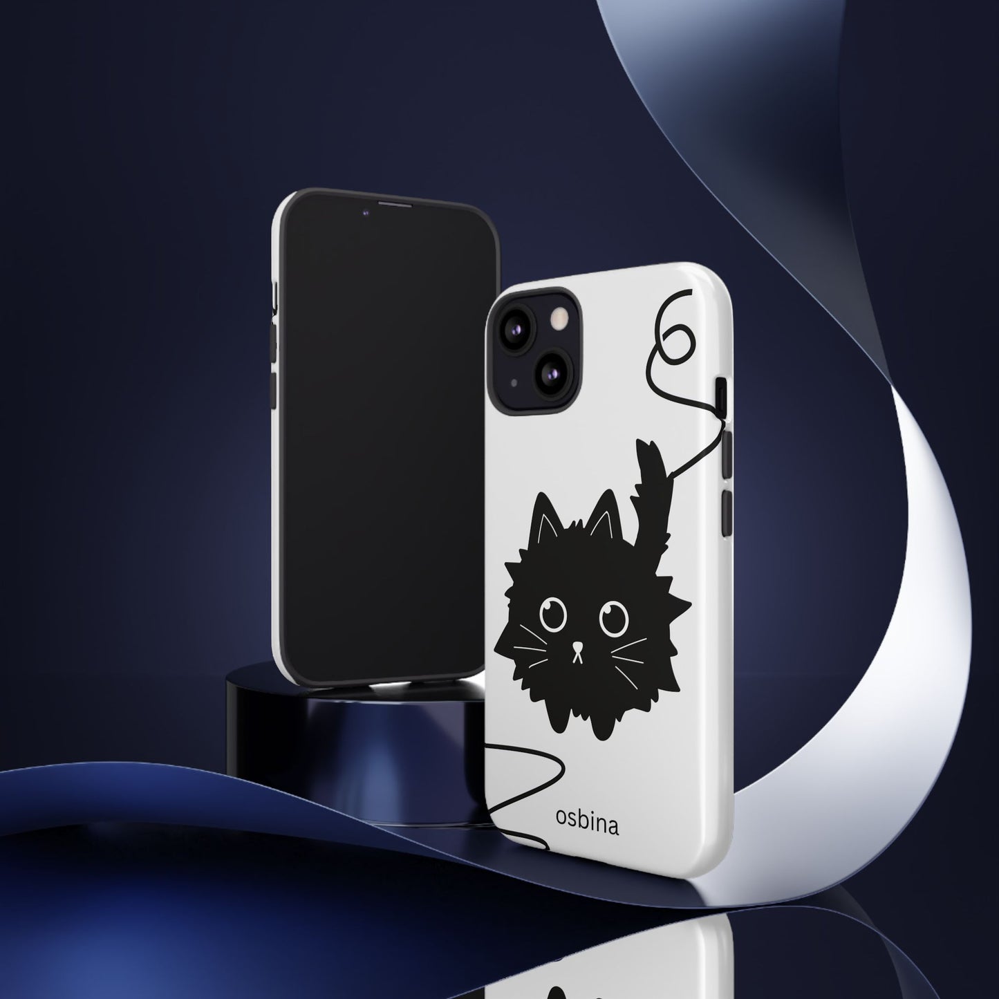 osbina | Midnight Couture Cat Phone Case | Season Collective Collection
