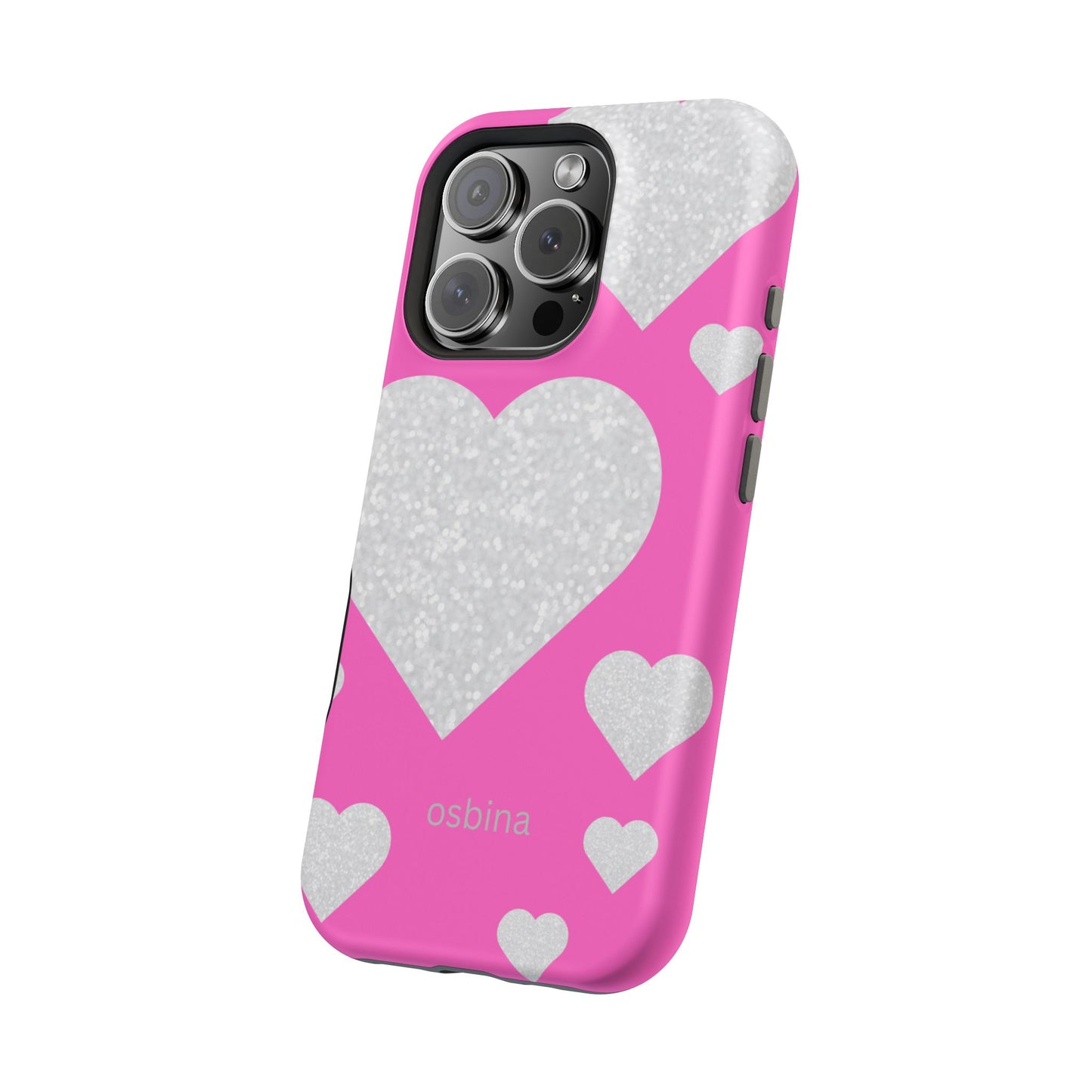 osbina | MagSafe compatible for iPhone | The Shimmering Love Case | YAYOU Collection Supporting Shine Like Sable