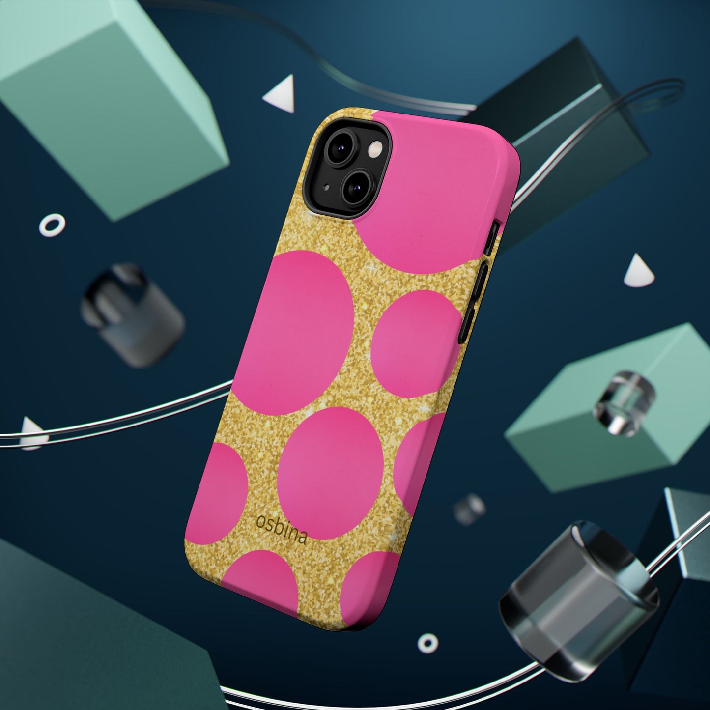 osbina | MagSafe compatible for iPhone | The Aurelia Phone Case | YAYOU Collection Supporting Shine Like Sable