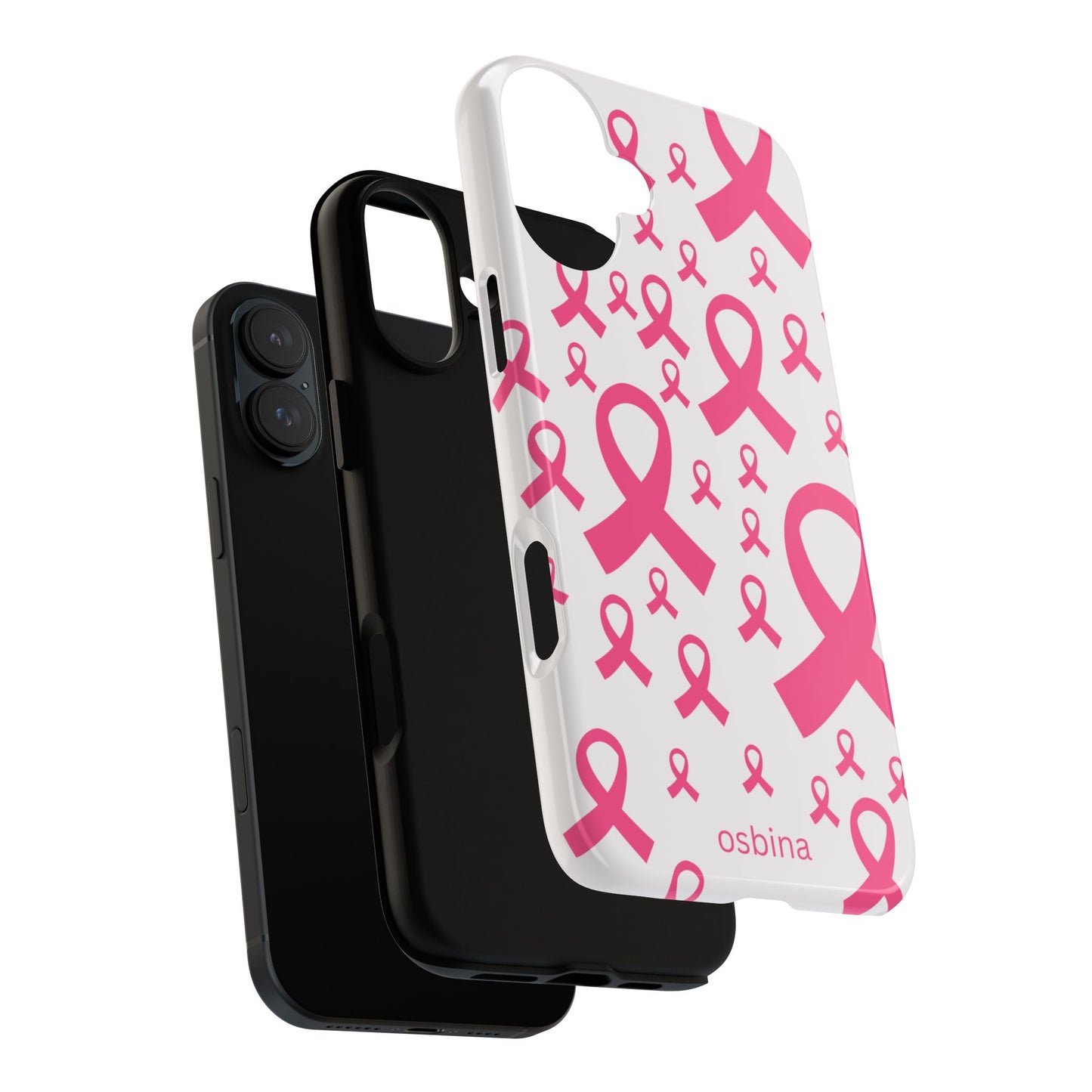 osbina | Limited Edition Strength in Ribbons Case in Light Pink + Soft Pink + Hot Pink | The Pink October Collection | Inspired By