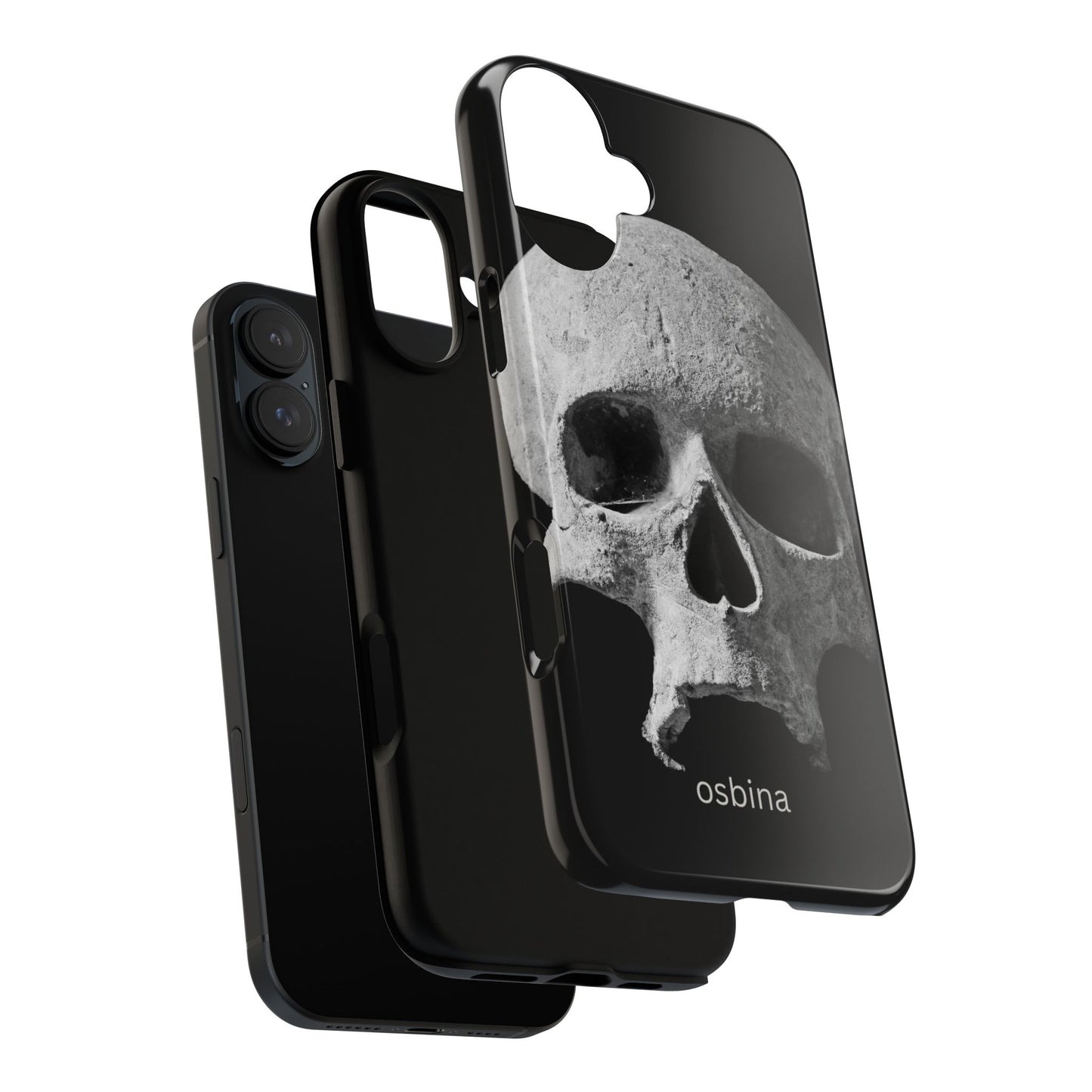 osbina | White Skull Phone Case | Season Collective Collection