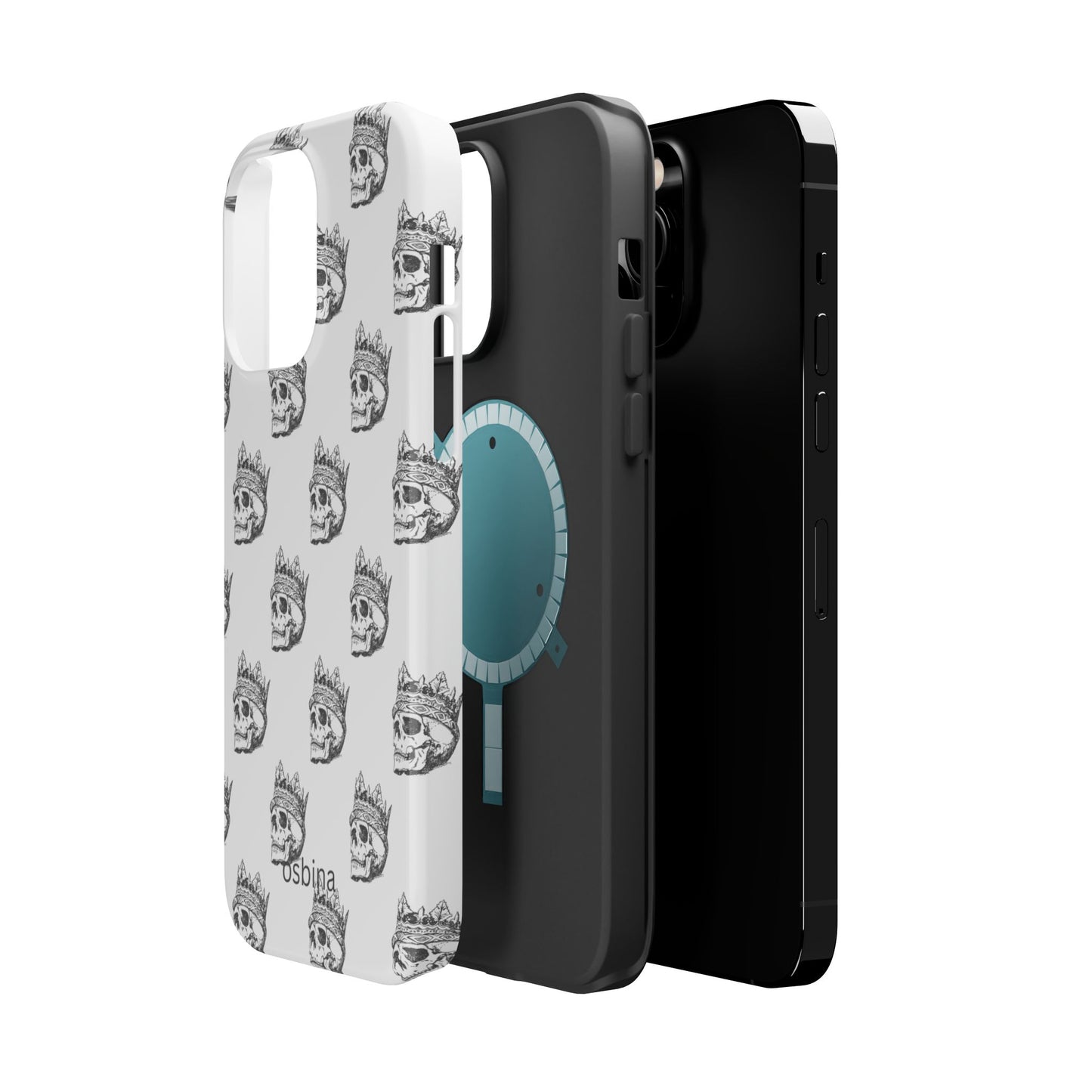 osbina | MagSafe compatible for iPhone | Skulls Royale Phone Case | Season Collective Collection