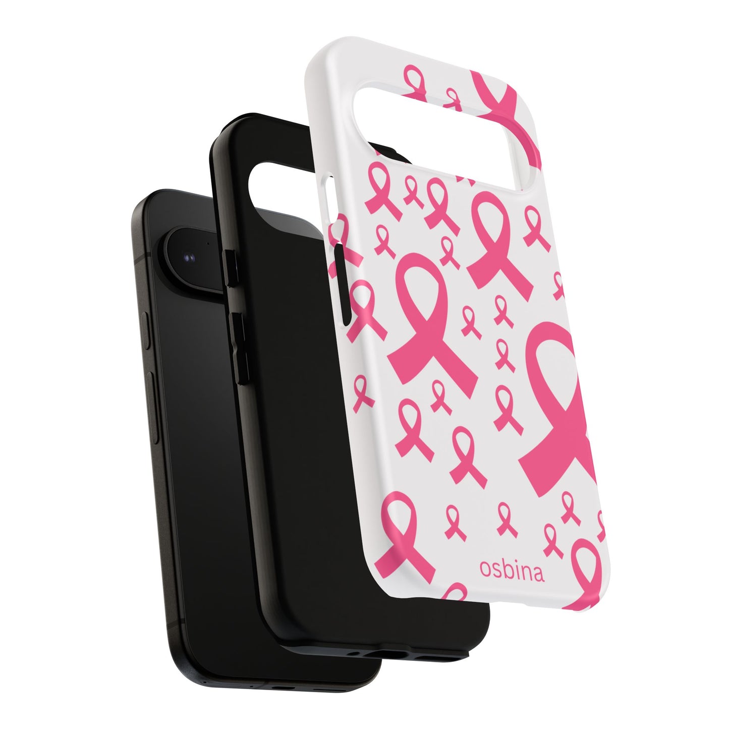 osbina | Limited Edition Strength in Ribbons Case in Light Pink + Soft Pink + Hot Pink | The Pink October Collection | Inspired By