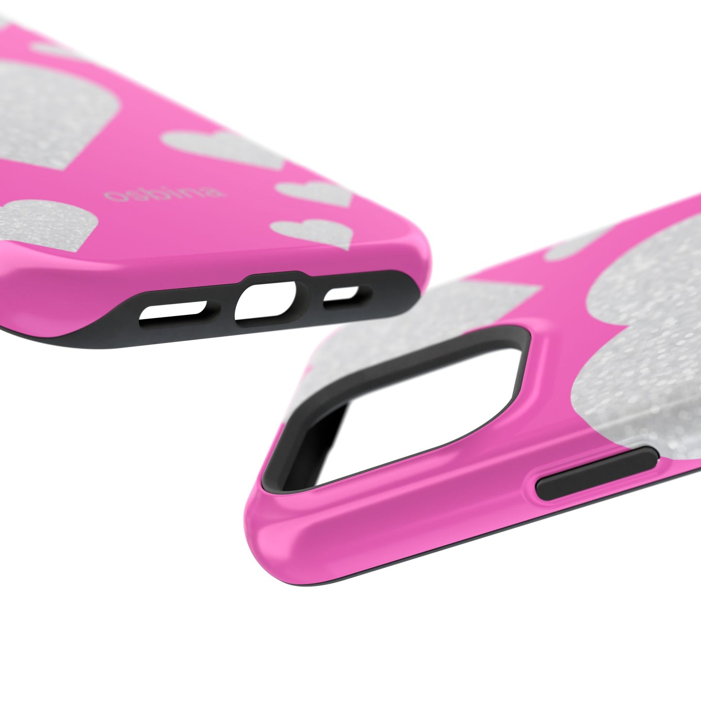 osbina | MagSafe compatible for iPhone | The Shimmering Love Case | YAYOU Collection Supporting Shine Like Sable