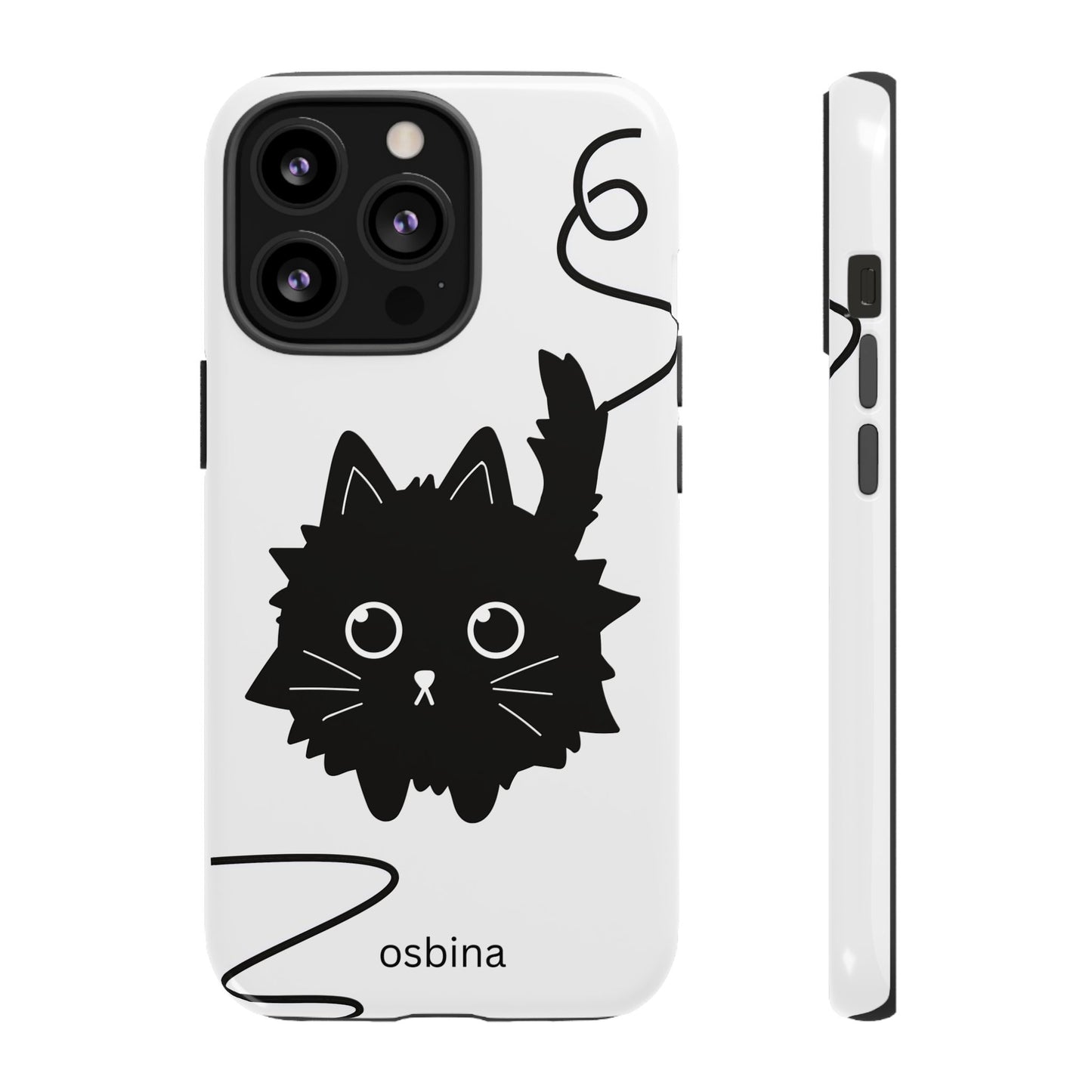 osbina | Midnight Couture Cat Phone Case | Season Collective Collection