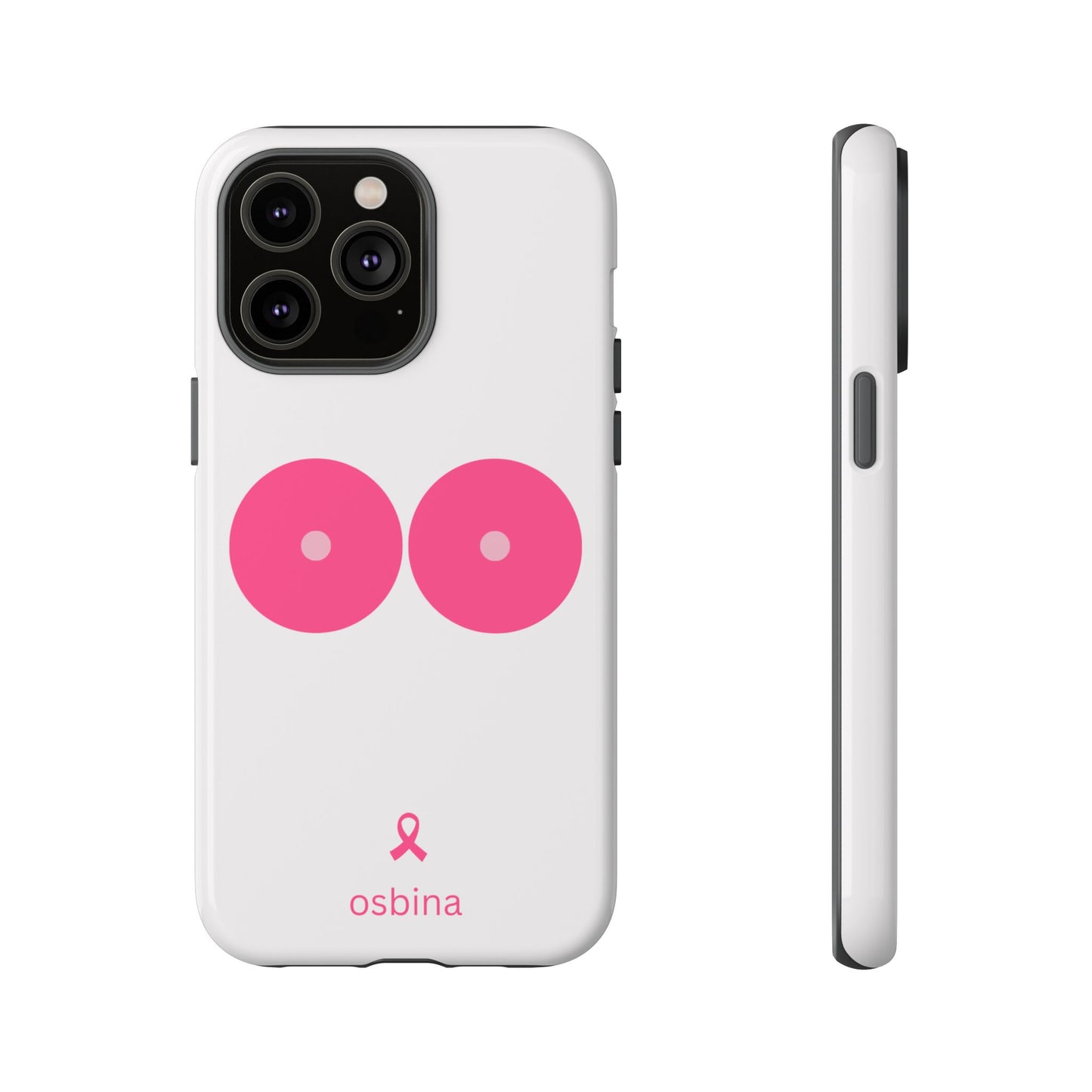 osbina | Limited Edition The Check Your Tatas Case in Light Pink + Soft Pink + Hot Pink | The Pink October Collection | Inspired By