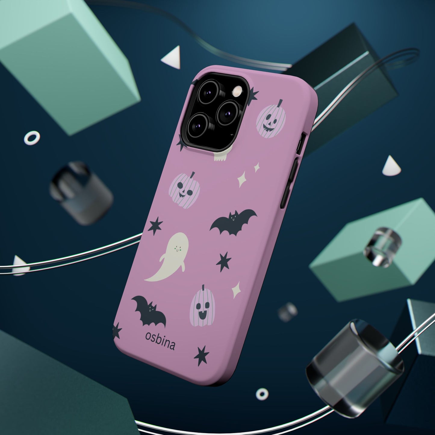 osbina | MagSafe compatible for iPhone | Blush Bewitched Limited Edition Spooky Chic Phone Case | Season Collective Collection