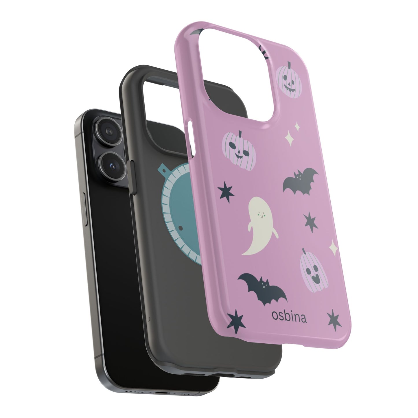 osbina | MagSafe compatible for iPhone | Blush Bewitched Limited Edition Spooky Chic Phone Case | Season Collective Collection