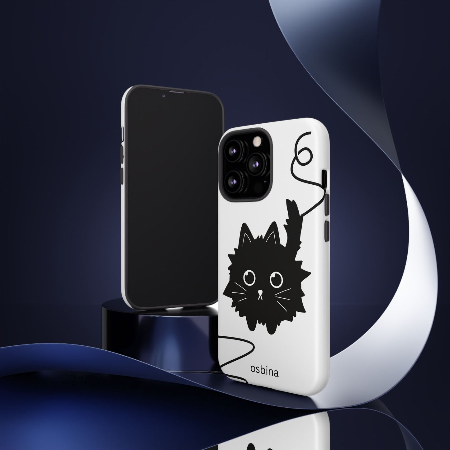 osbina | Midnight Couture Cat Phone Case | Season Collective Collection