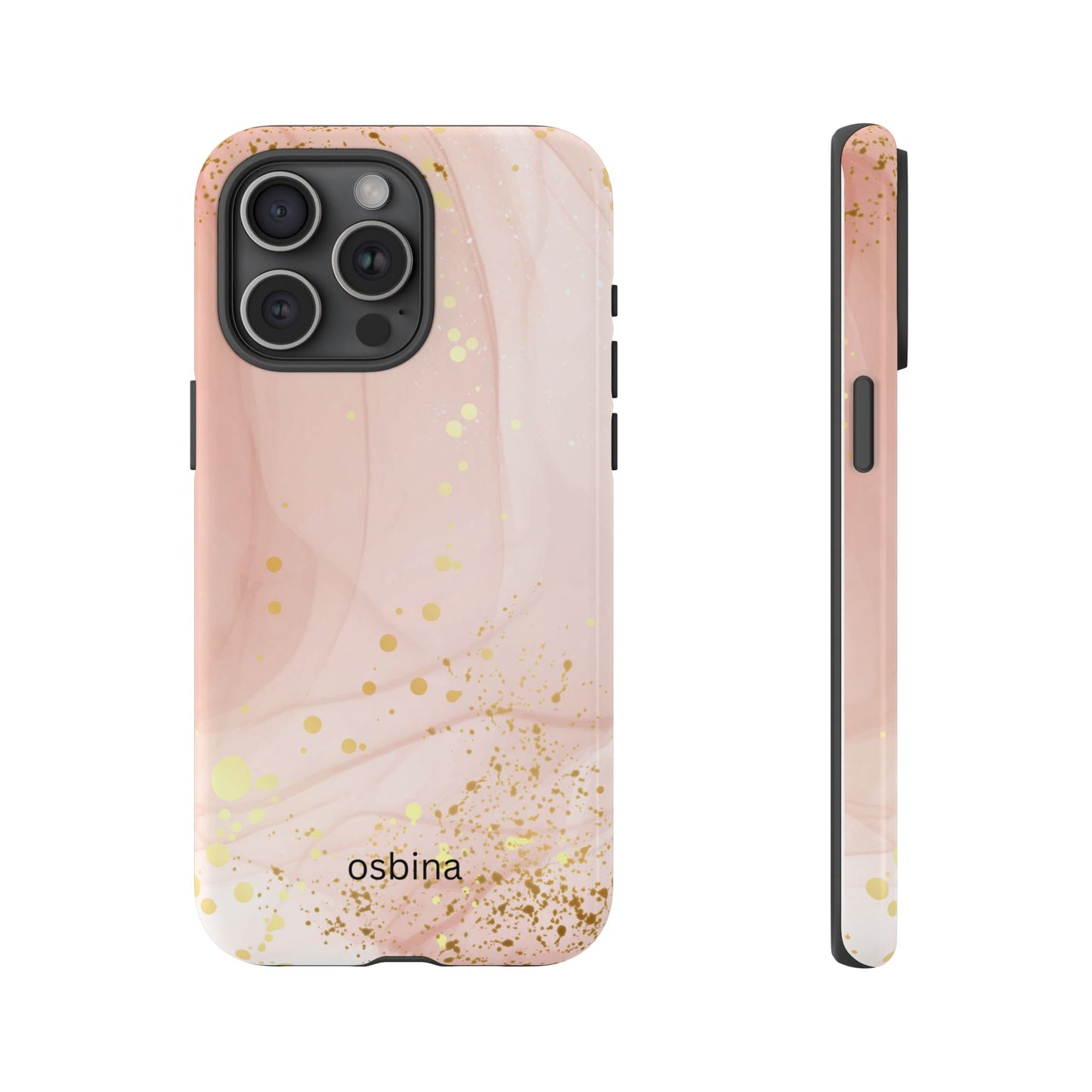 osbina | Pink Chic Stardust Cloud Phone Case | Modern Muse Collection