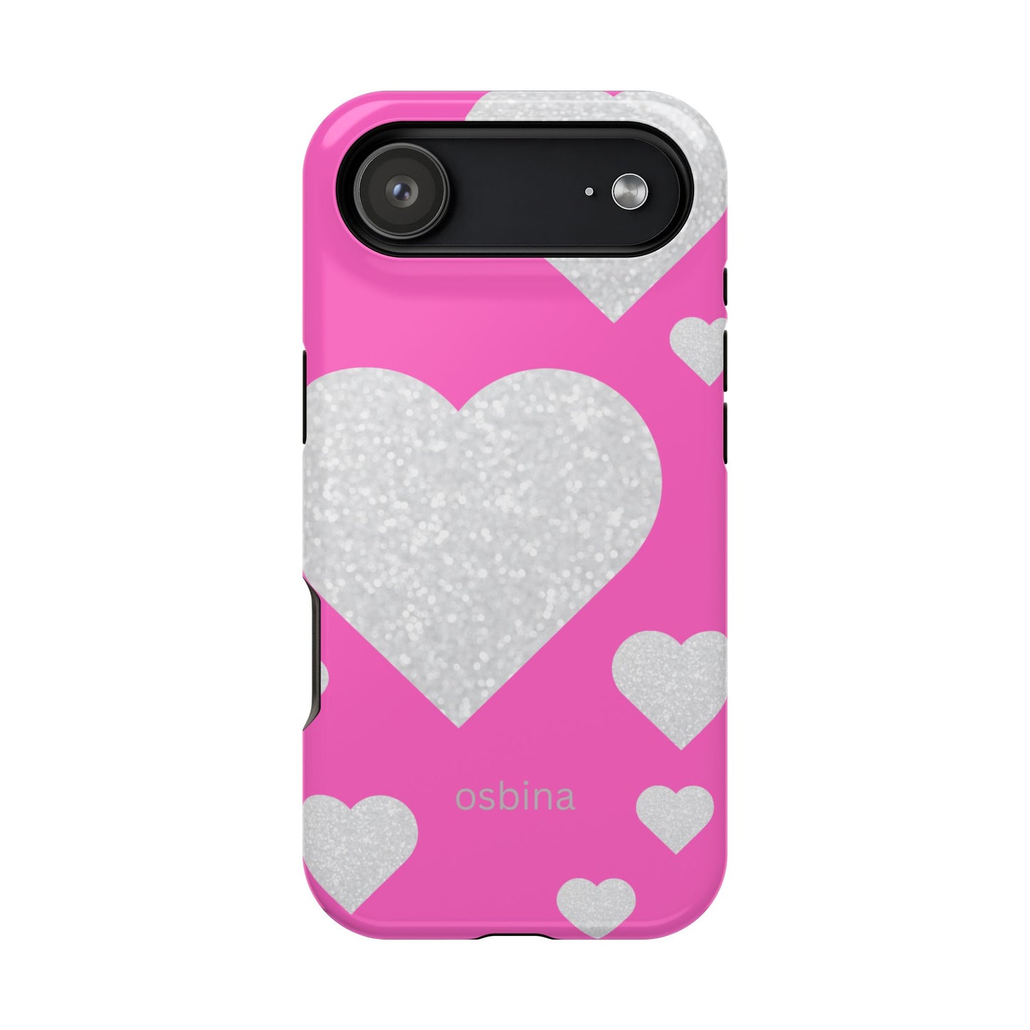 osbina | MagSafe compatible for iPhone | The Shimmering Love Case | YAYOU Collection Supporting Shine Like Sable