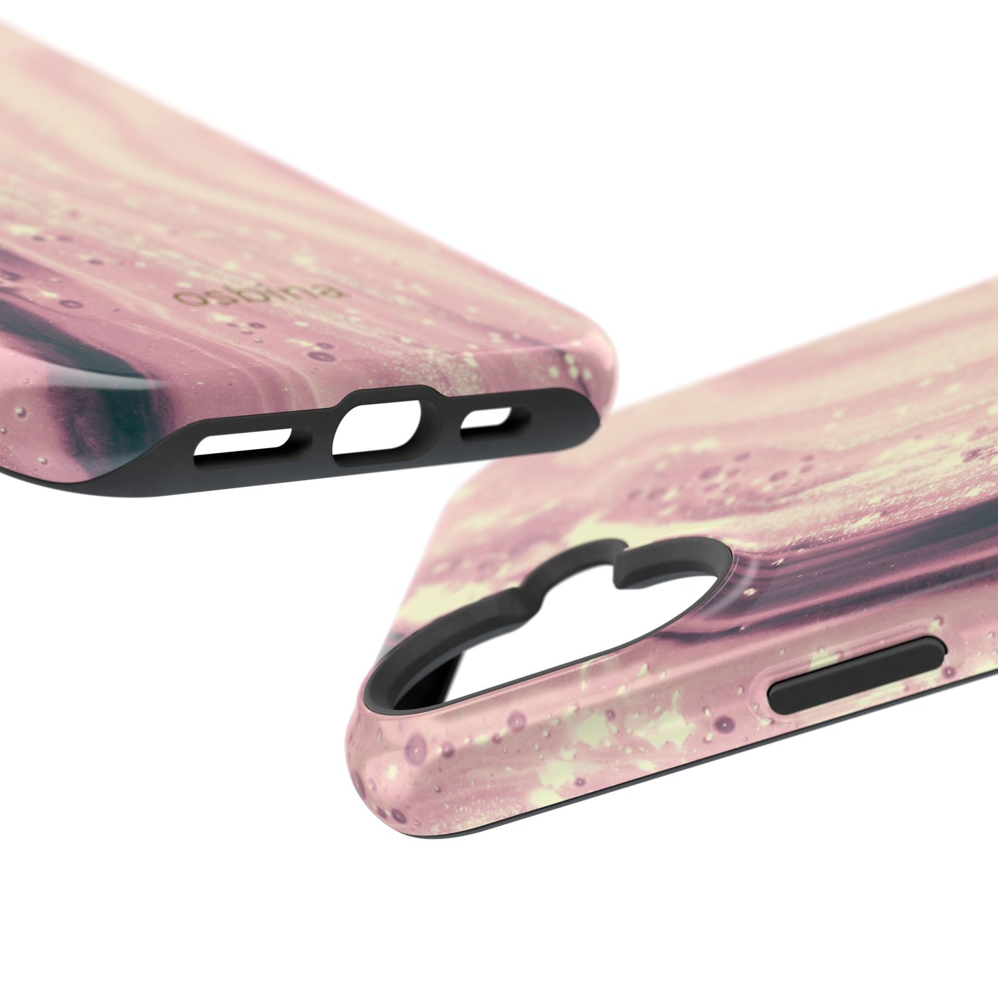 osbina | MagSafe compatible for iPhone | The Amethyst Glow Phone Case | Modern Muse Collection