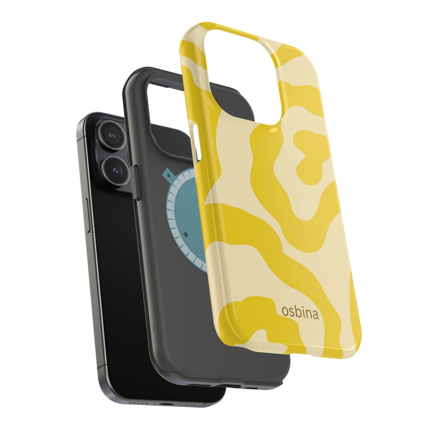 osbina | MagSafe compatible for iPhone | The Mustard Muse Phone Case | Color Edit Collection